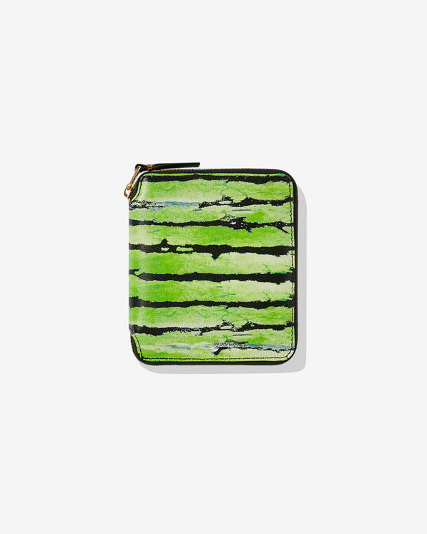 Denim Tears - CDG Watermelon Full Zip Around Wallet - (Green) SA2100