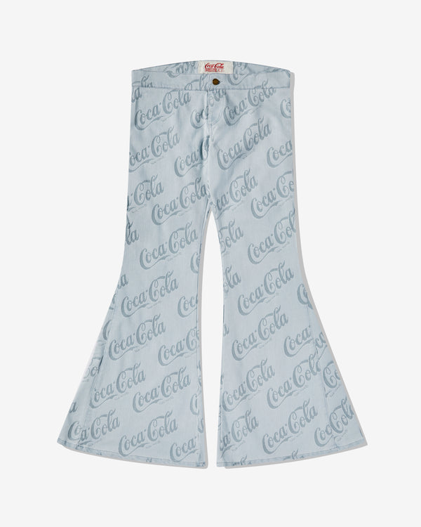 ERL -  Coca Cola Jacquard Denim Flare Pant - (Grey)