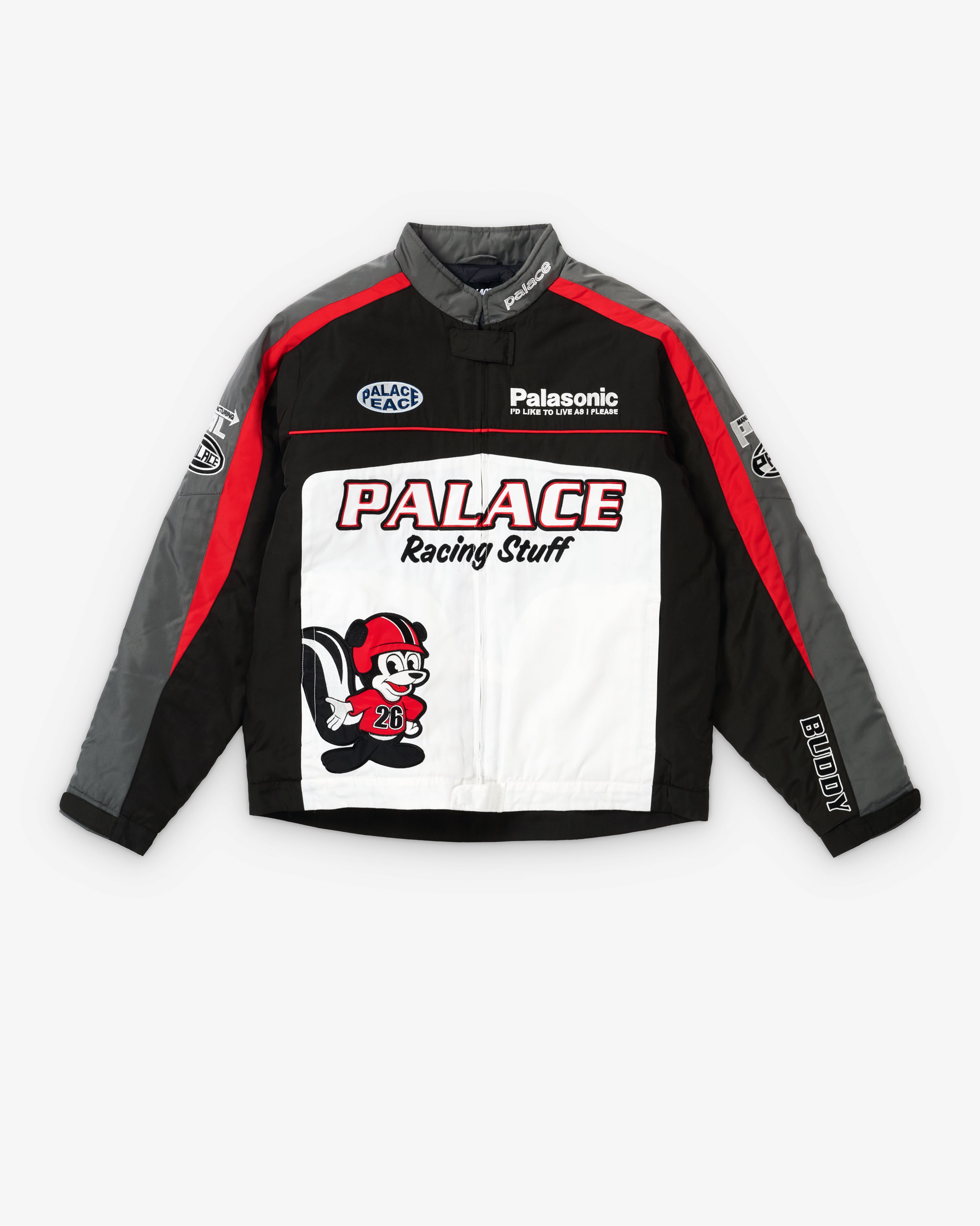 スケートボード Palace jacket M size Palace: Men's Even Faster Jacket (Black) | Dover Street Market London