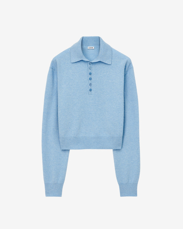Loewe - Women's Polo Sweater - (Light Blue)