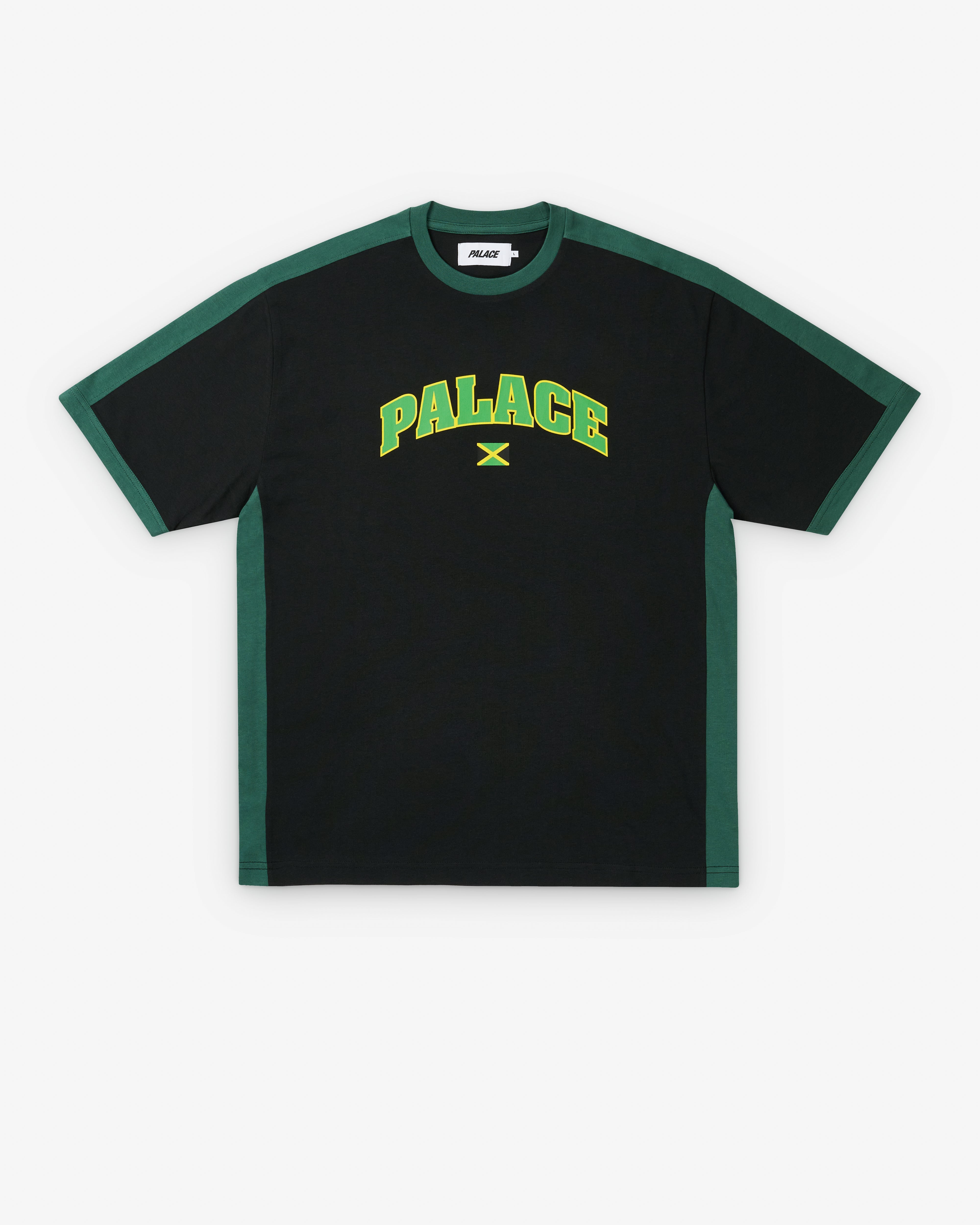 Palace: Men's Flag T-Shirt (Black) | Dover Street Market London