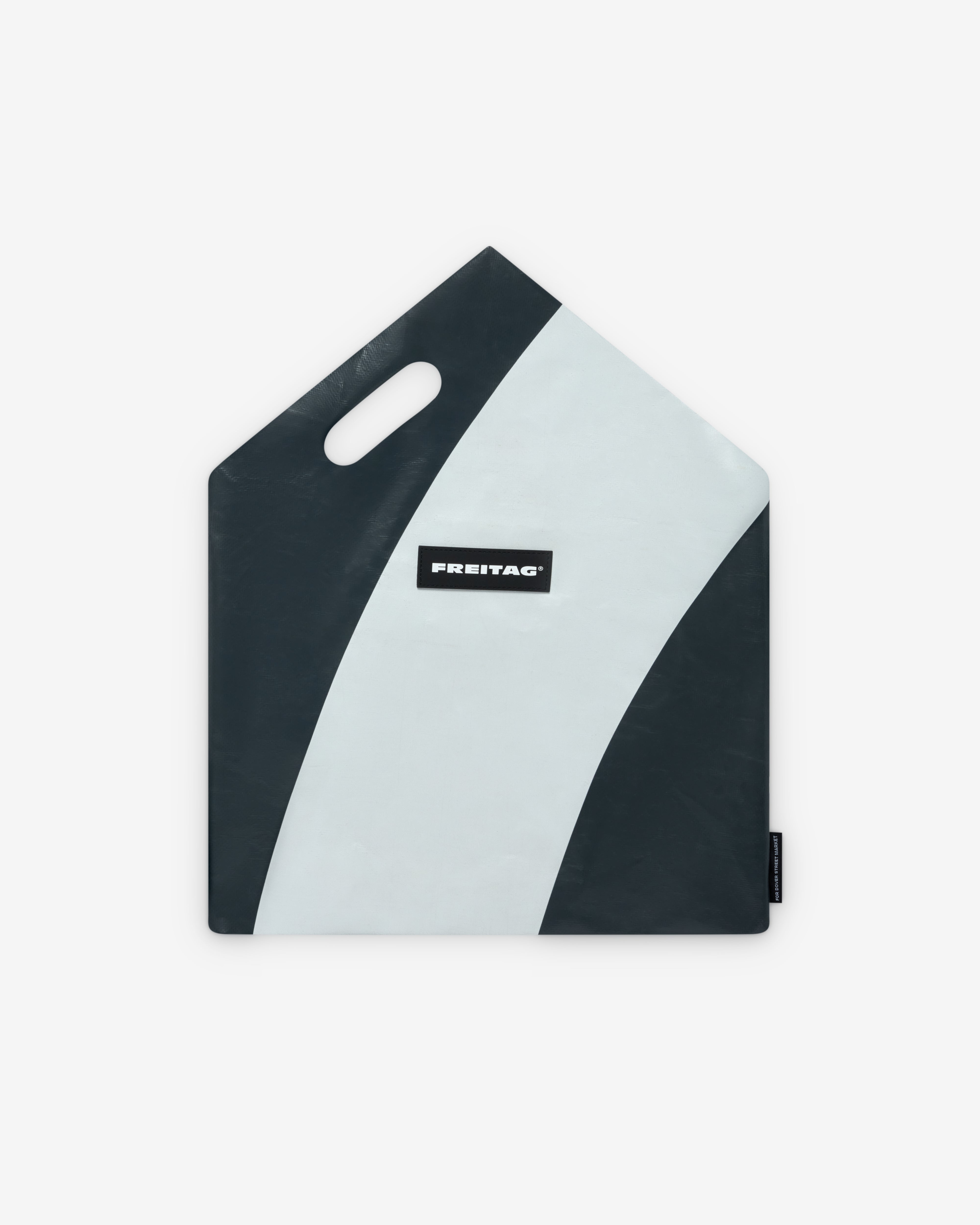 Freitag: DSM Shopper Large (White Swirl) | Dover Street Market London