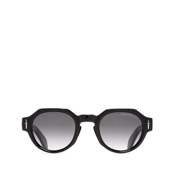 Cutler & Gross - The Great Frog Lucky Diamond Flat Top Sunglasses - (Black)