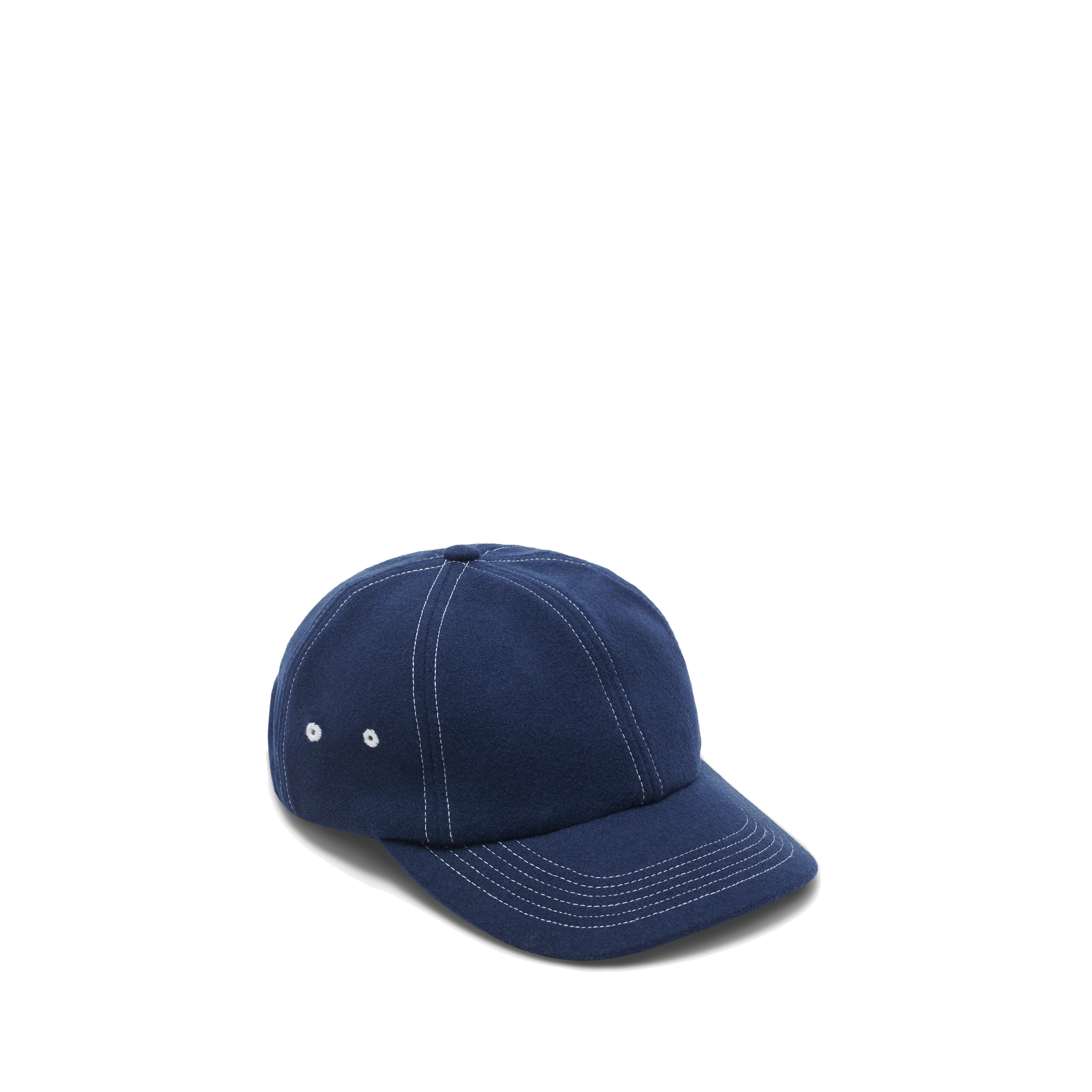 Noah - Men's Contrast Stitch 6-Panel - (Navy) | Dover Street