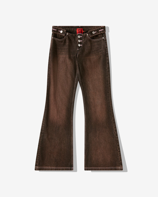 Heaven By Marc Jacobs - Women's Detached Waistband Flare Jeans - (Brown)