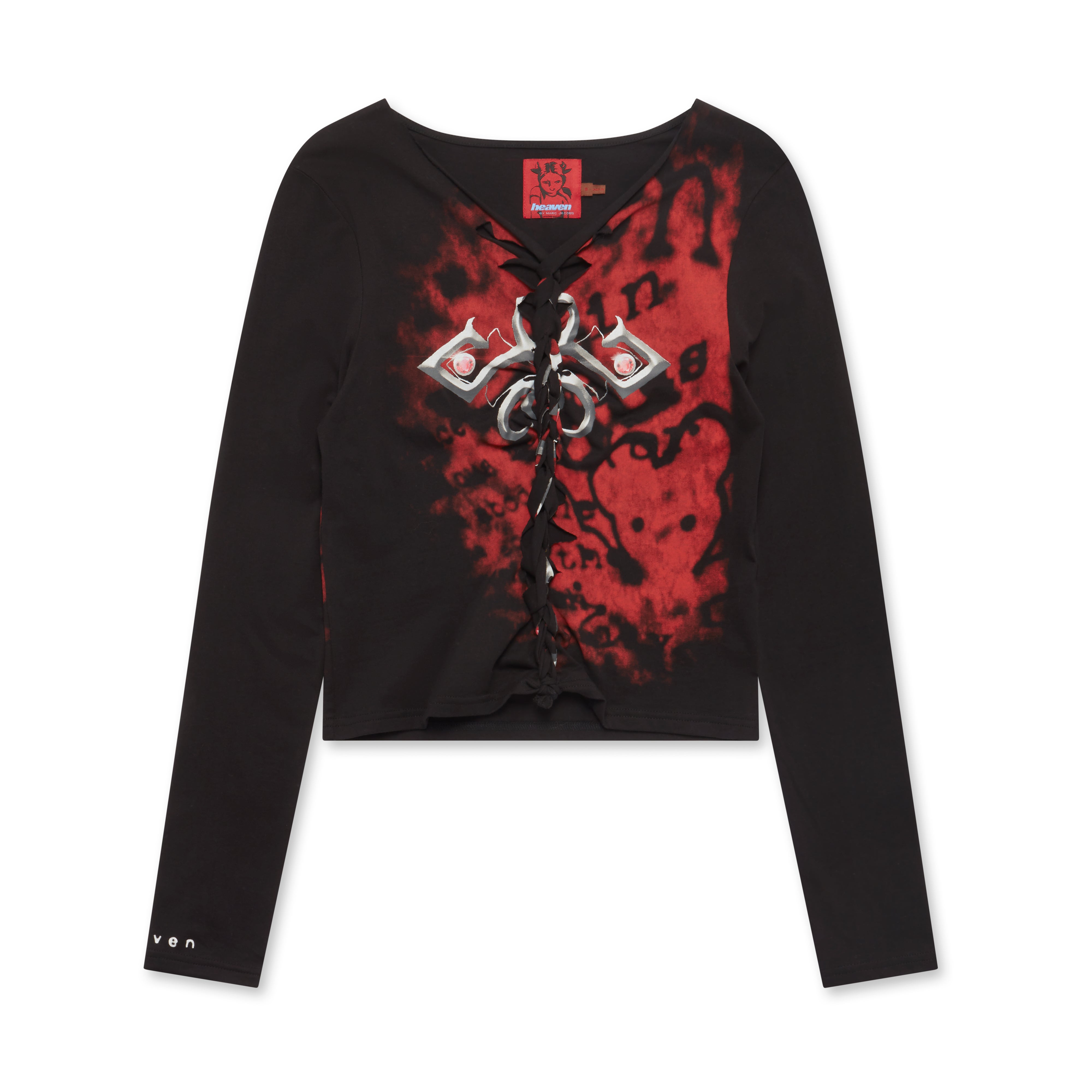 大幅に値引き heaven by MARC JACOBS SLASHEDKNOTTED TEE | artfive.co.jp