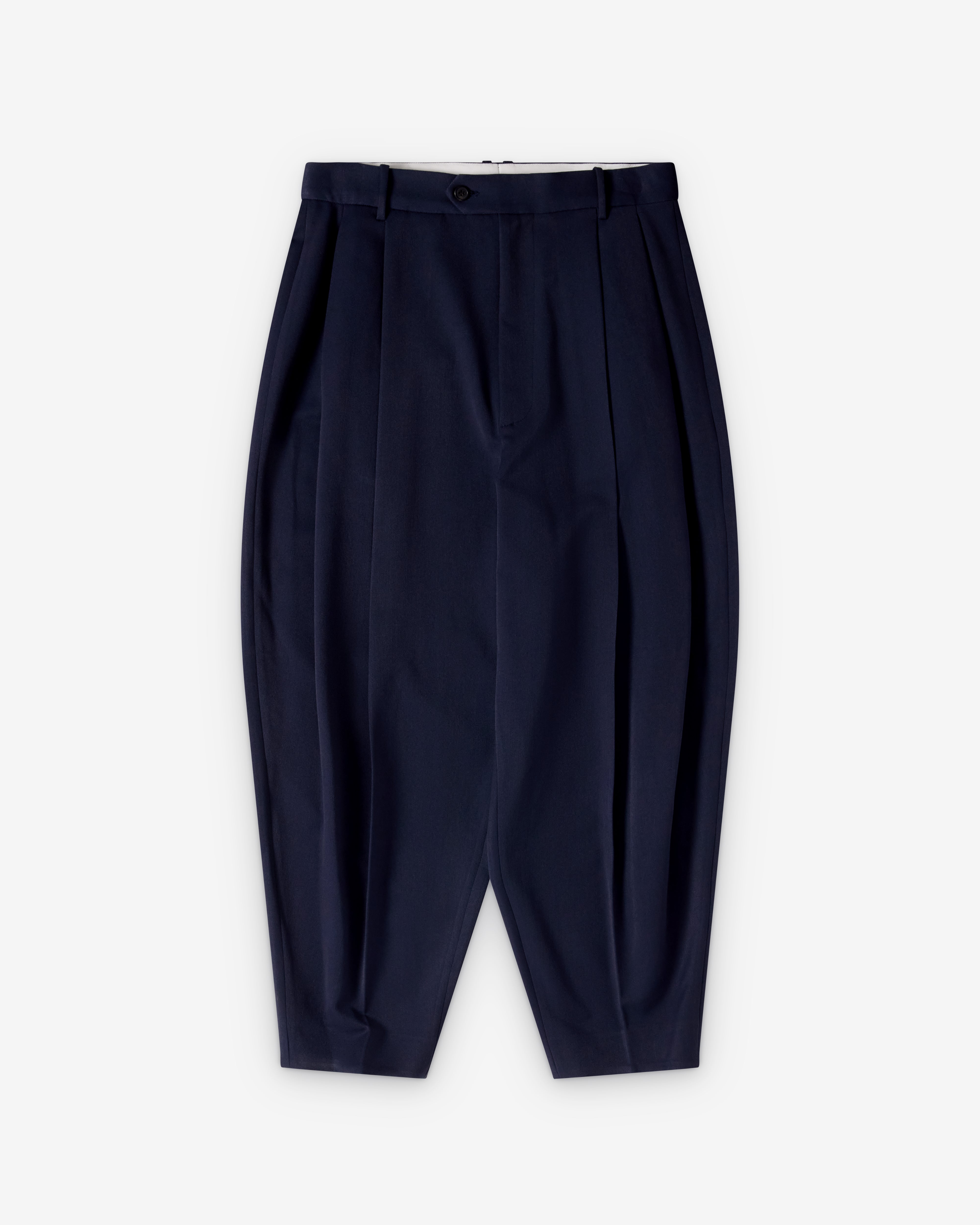 Hed Mayner: Men's Tapered Pants (Blue) | Dover Street Market London