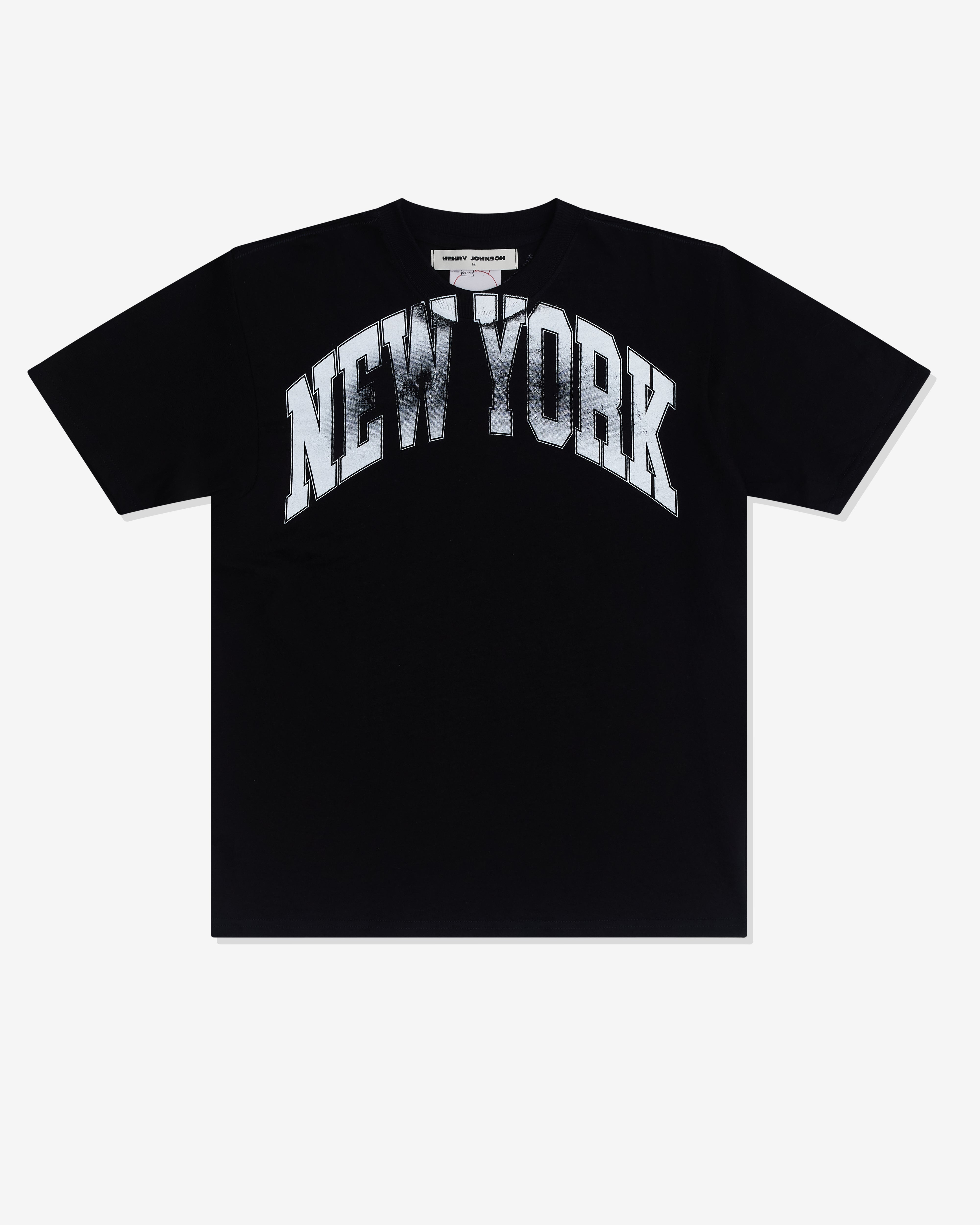 Henry Johnson: Men's New York T-Shirt (Black) | Dover Street