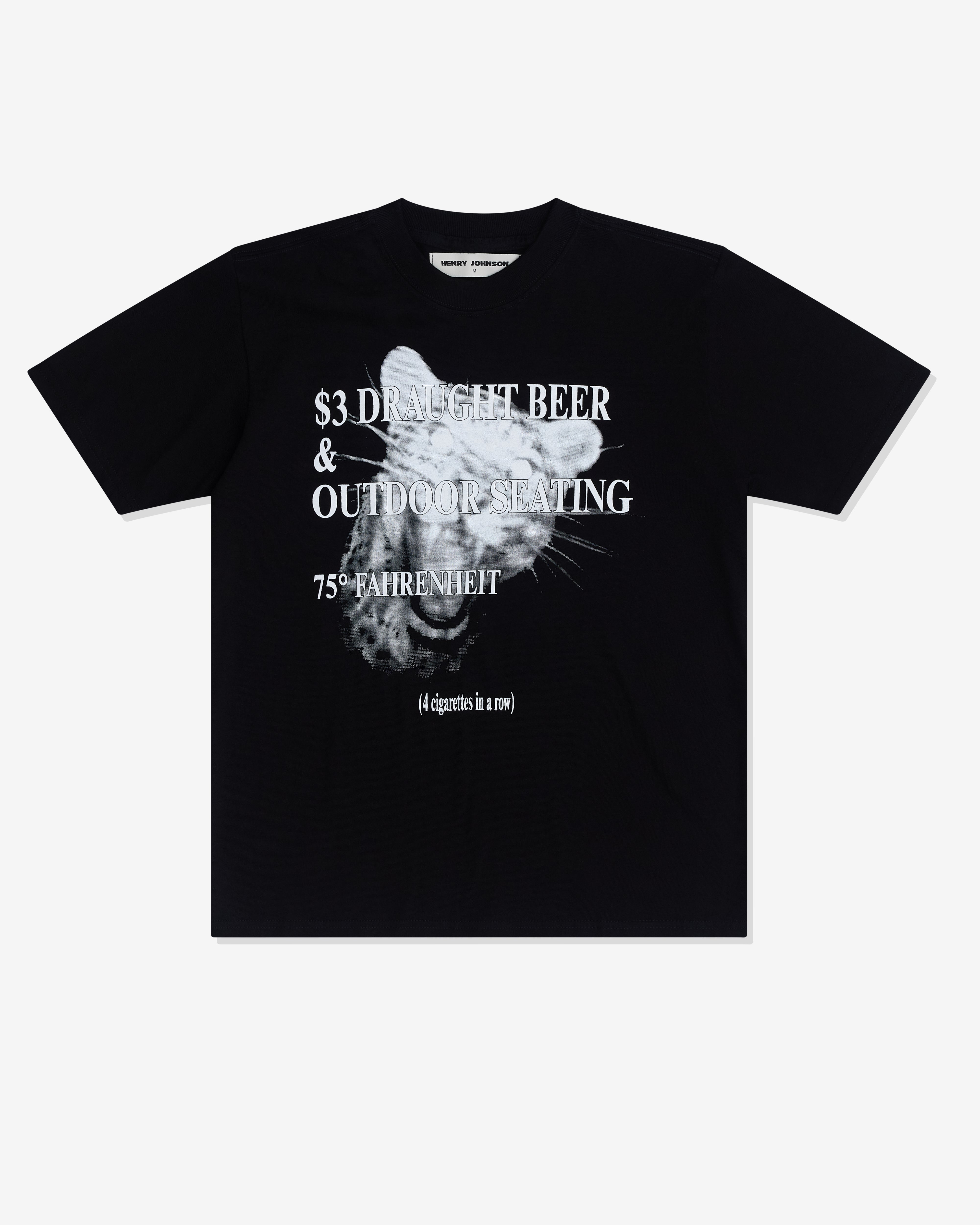 Henry Johnson: Men's Draught T-Shirt (Black) | DSML E-SHOP