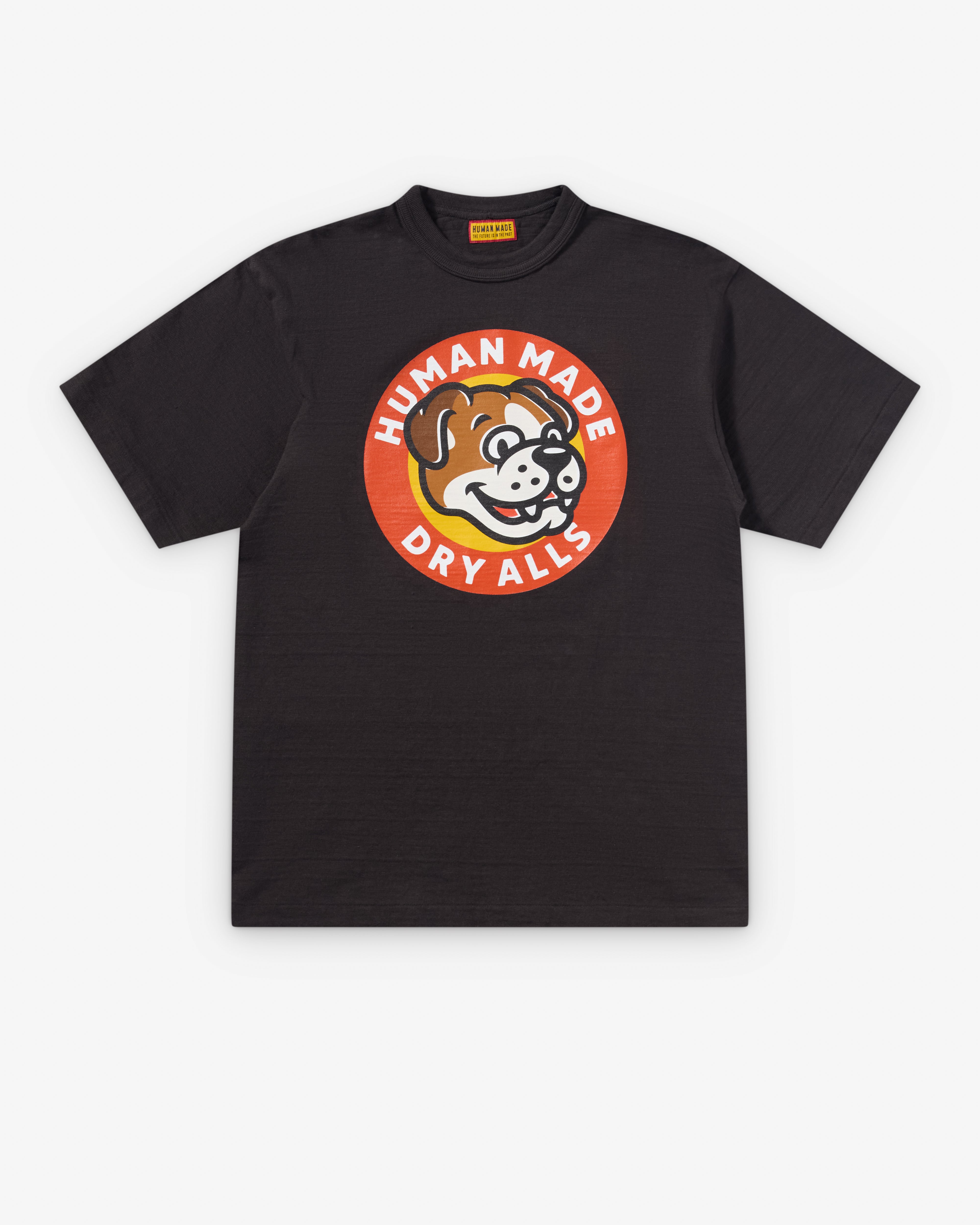 Human Made: Men's Dry Alls Dog T-Shirt (Black) | Dover Street