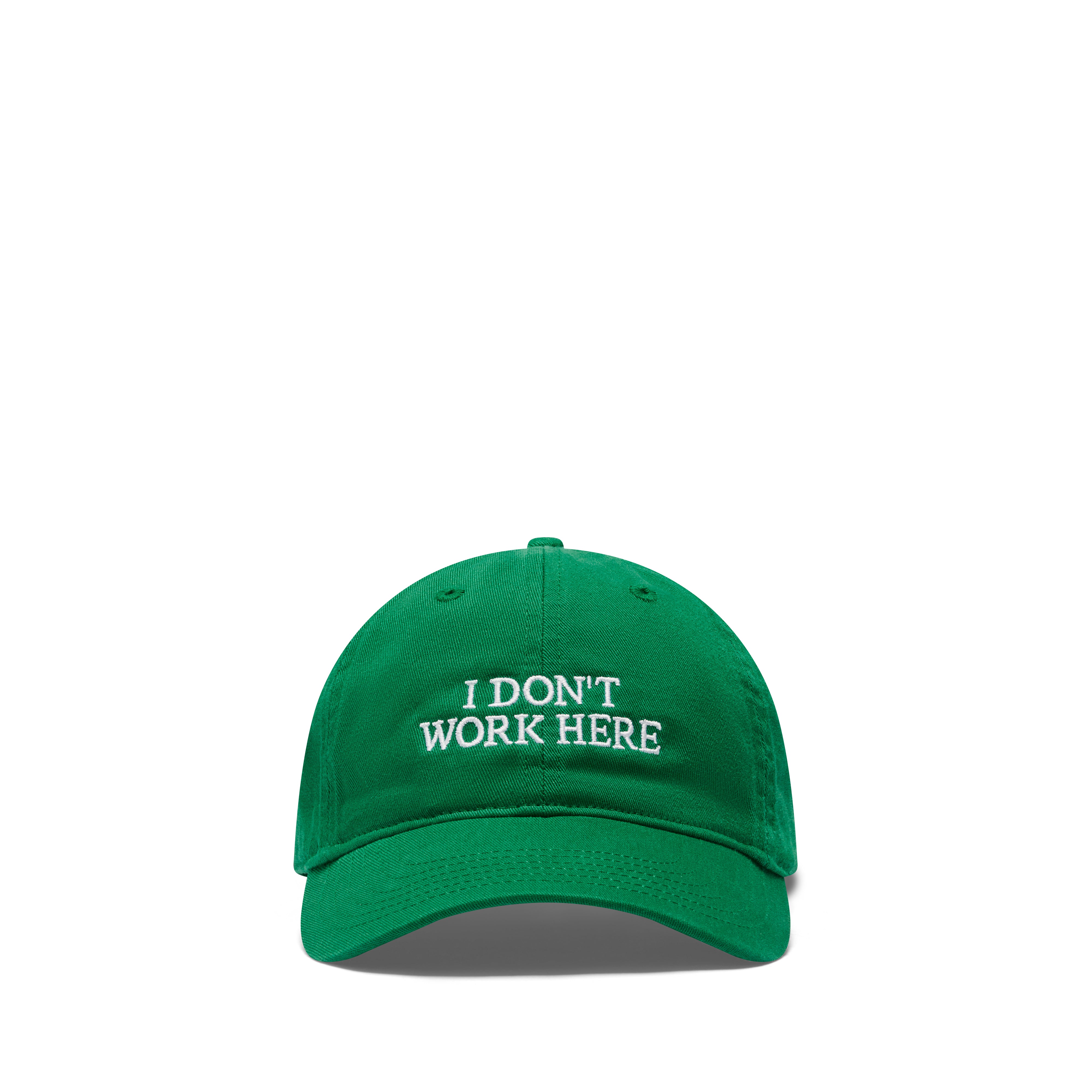 Idea Books - Sorry I Don'T Work Here Hat - (Green) | Dover Street 