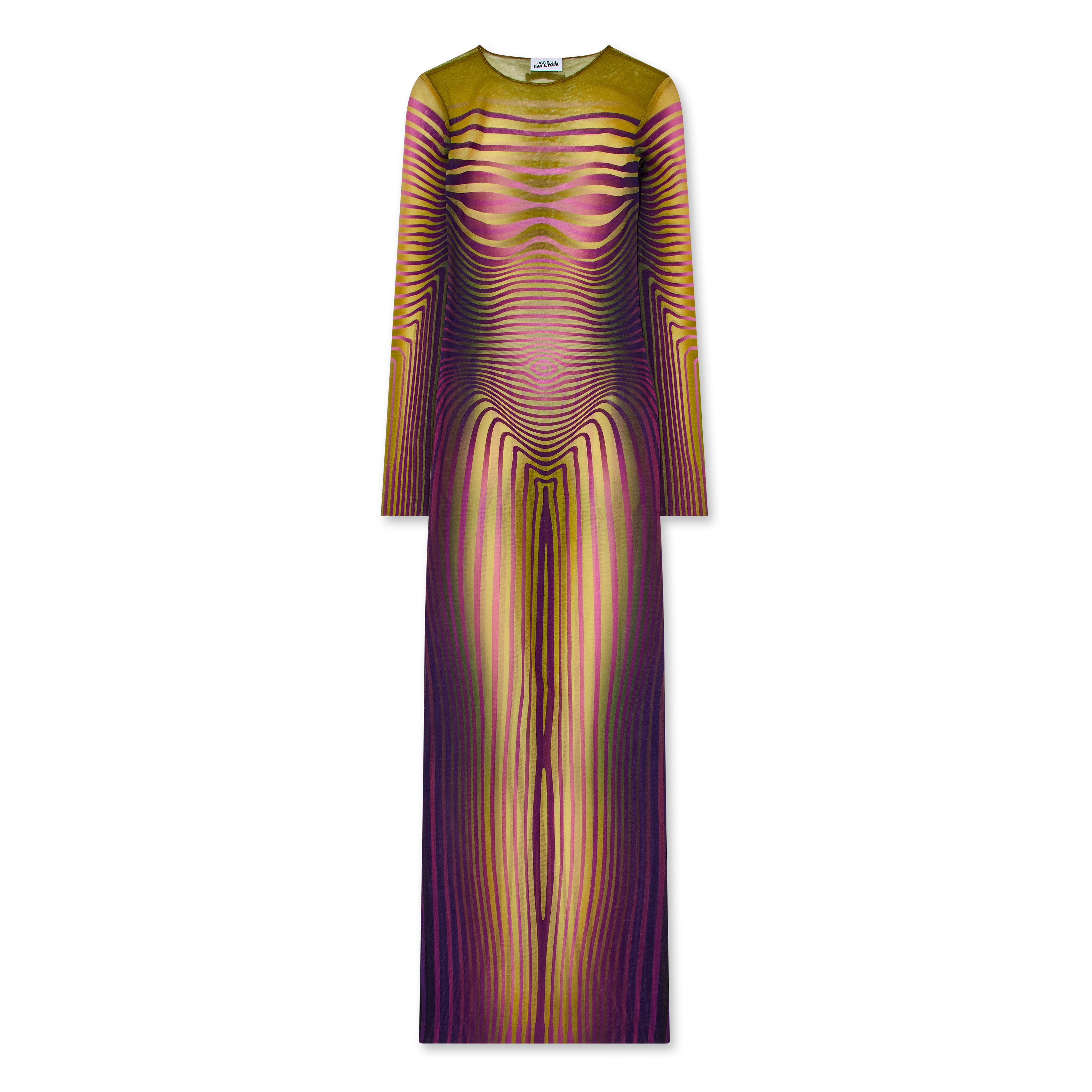 jean paul gaultier リブ 40サイズ オリーブ Jean Paul Gaultier Women's' Re-Edition The Body Morphing Top in