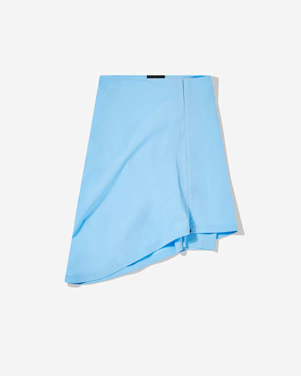 Johanna Parv - Women's Skirt-Shorts With Concealed Zip - (Sky Blue)