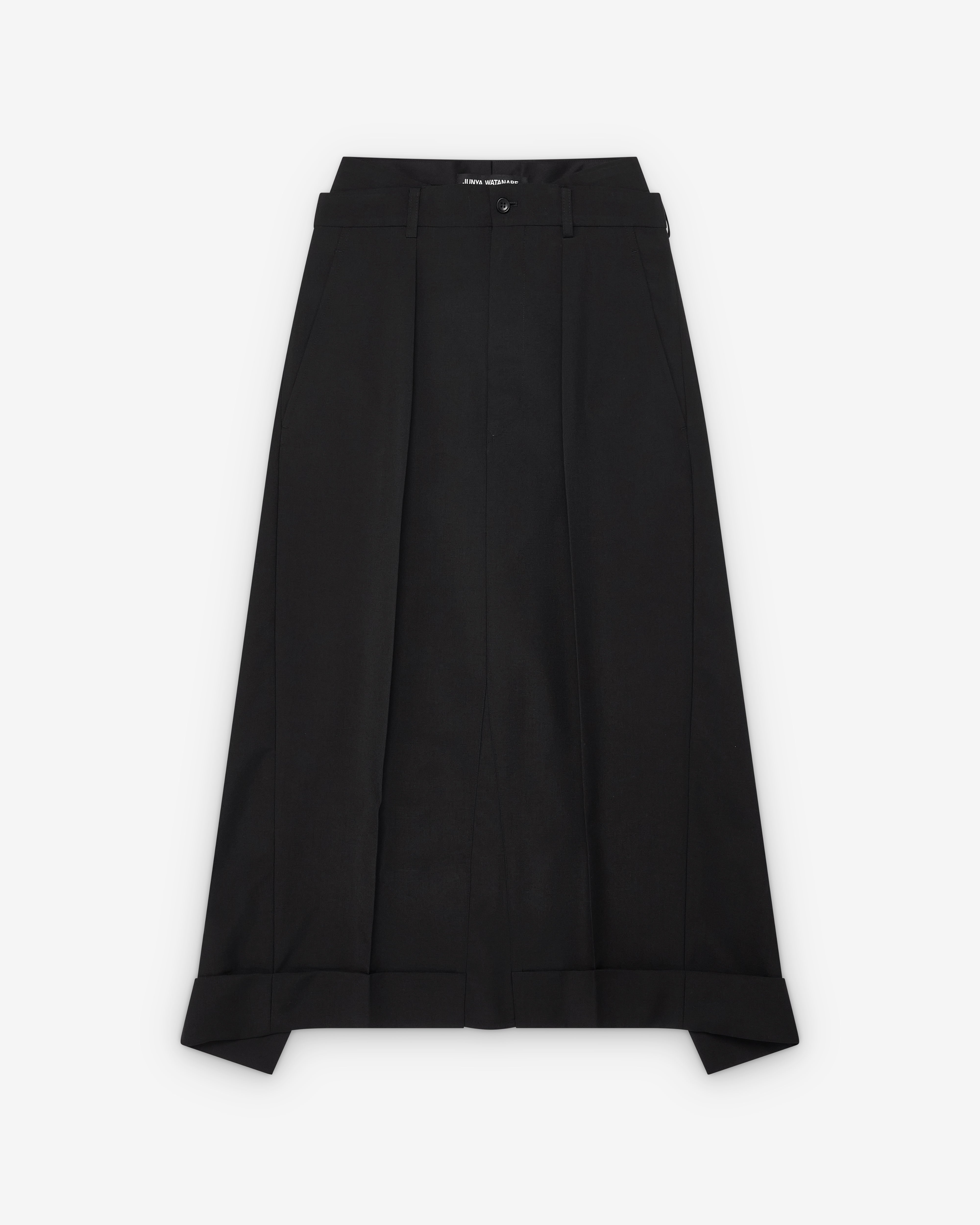 Junya Watanabe: Women's Cuff Skirt (Black) | Dover Street Market