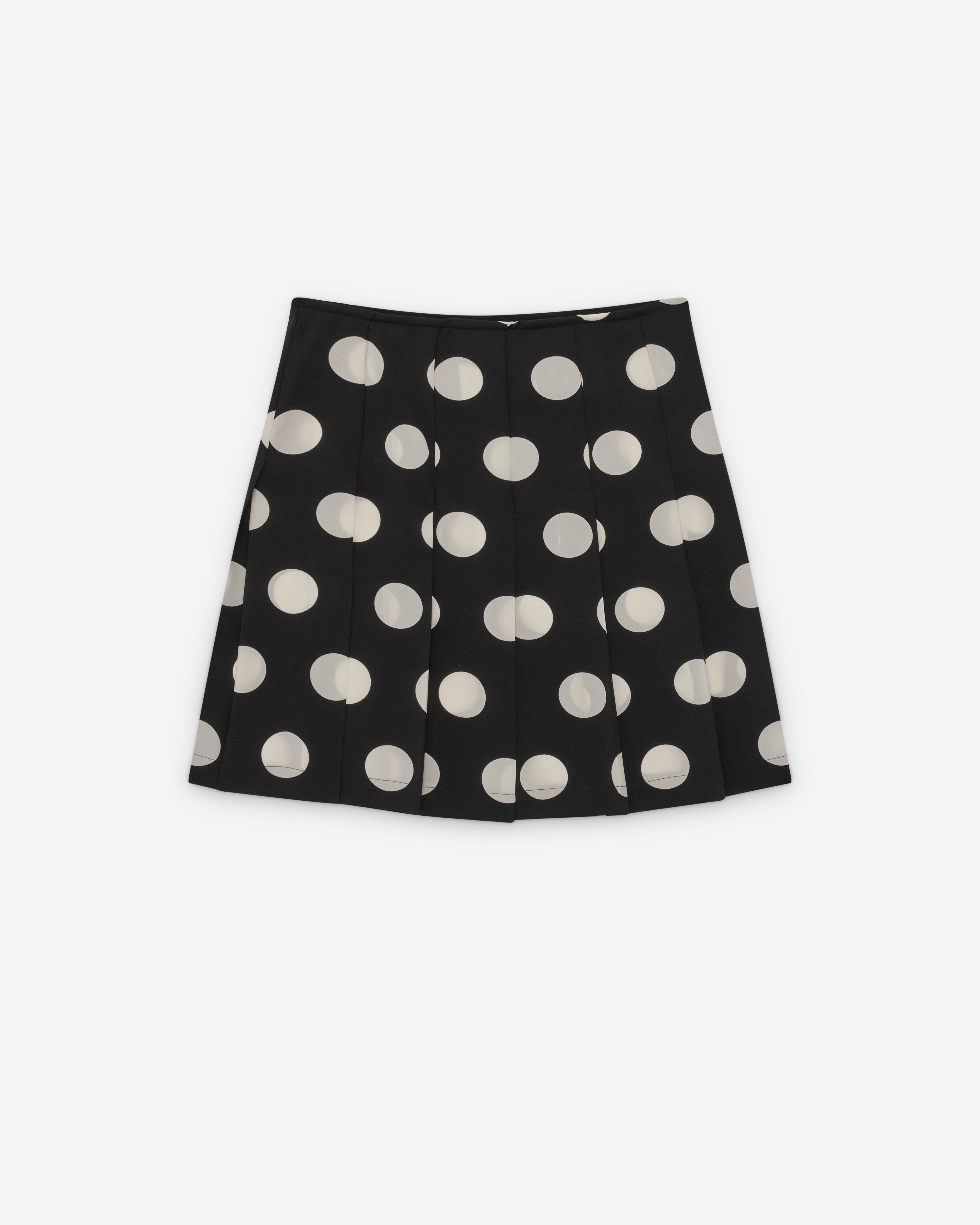Junya Watanabe: Women's Polka Dot Skirt (Black/White) | Dover