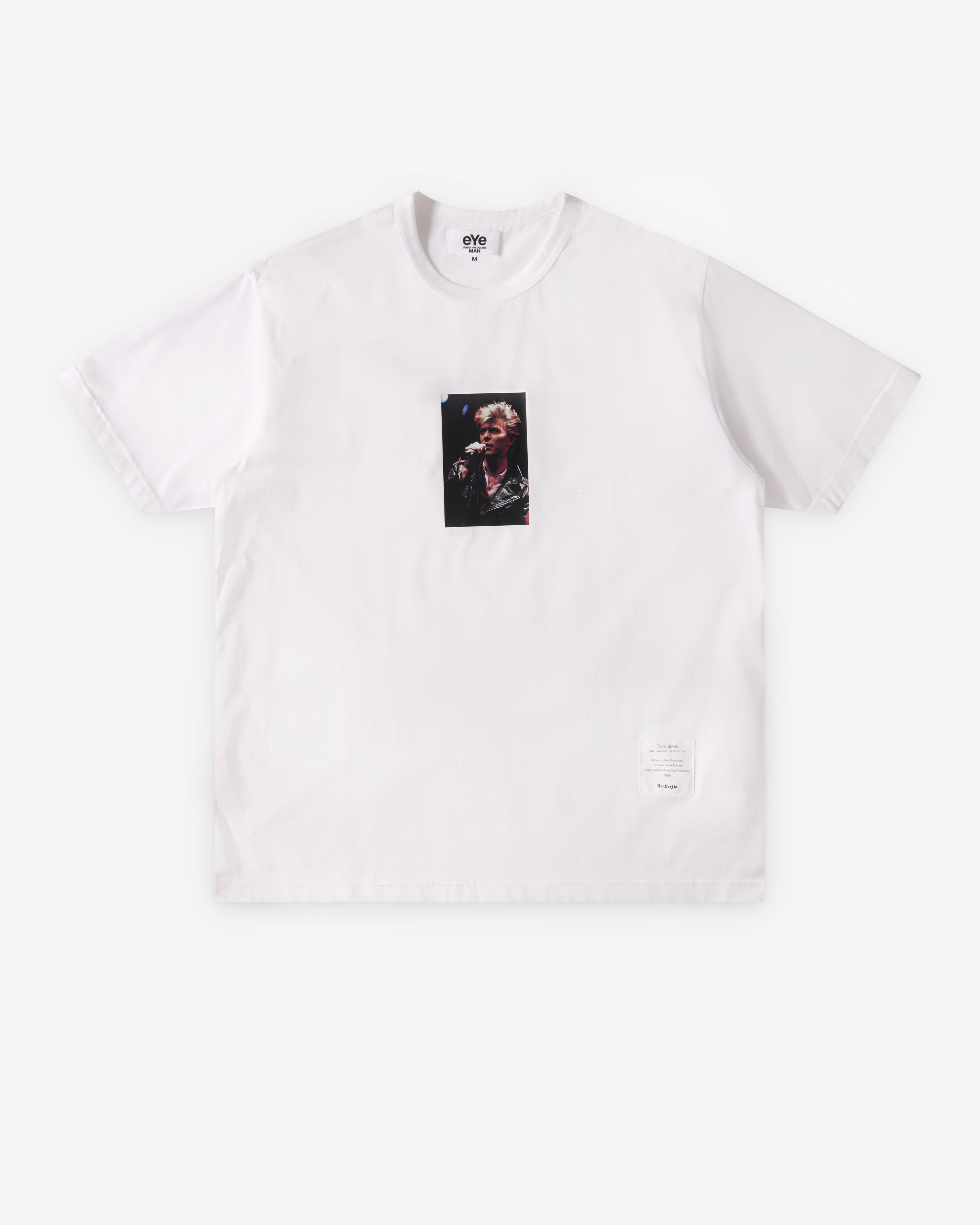 EYE Junya Watanabe Man: Men's BerBerJin David Bowie T-Shirt (White