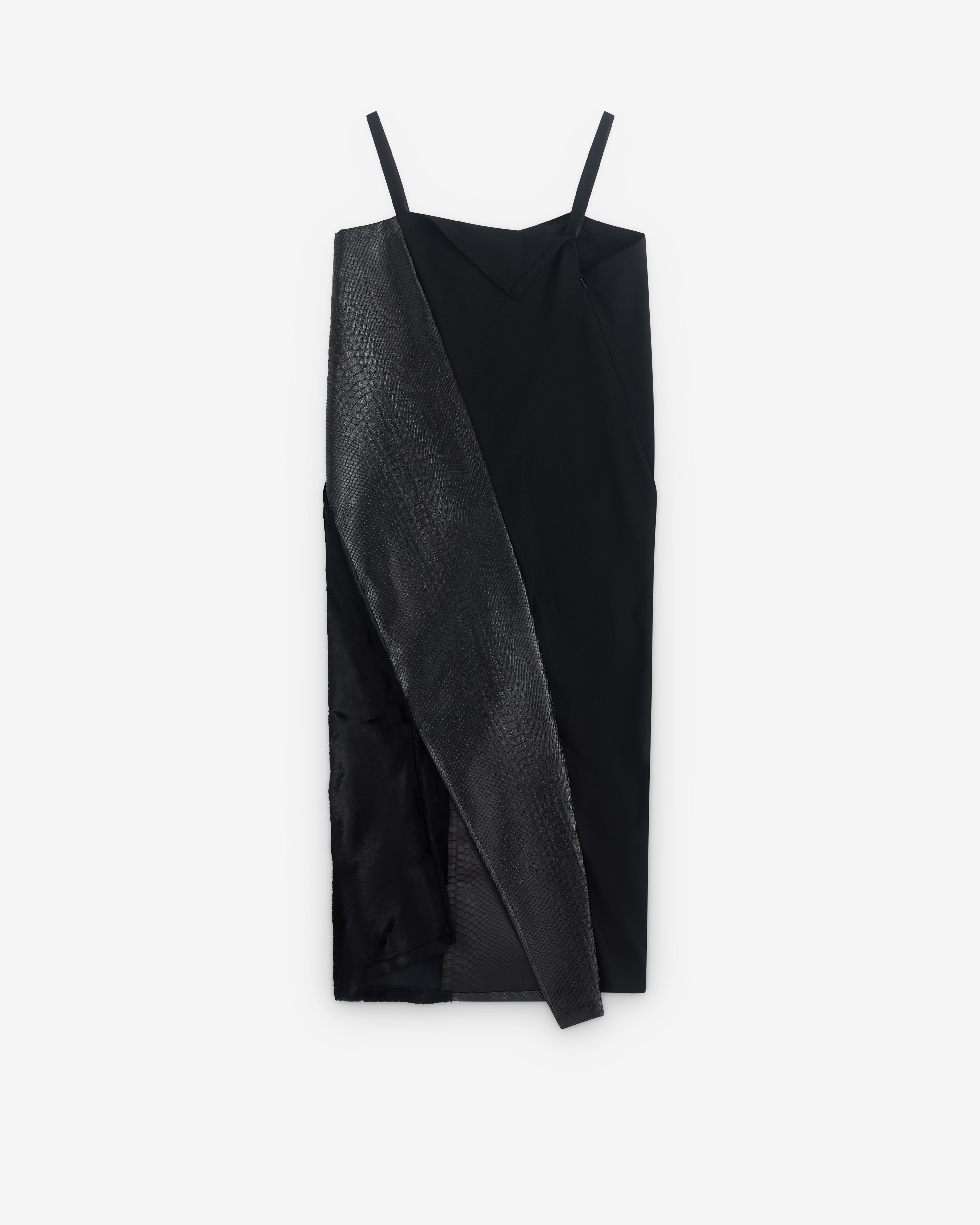 ワンピース JUNYA WATANABE Border Sleeveless Dress Junya Watanabe: Women's Panelled Slip Dress (Black) | Dover Street