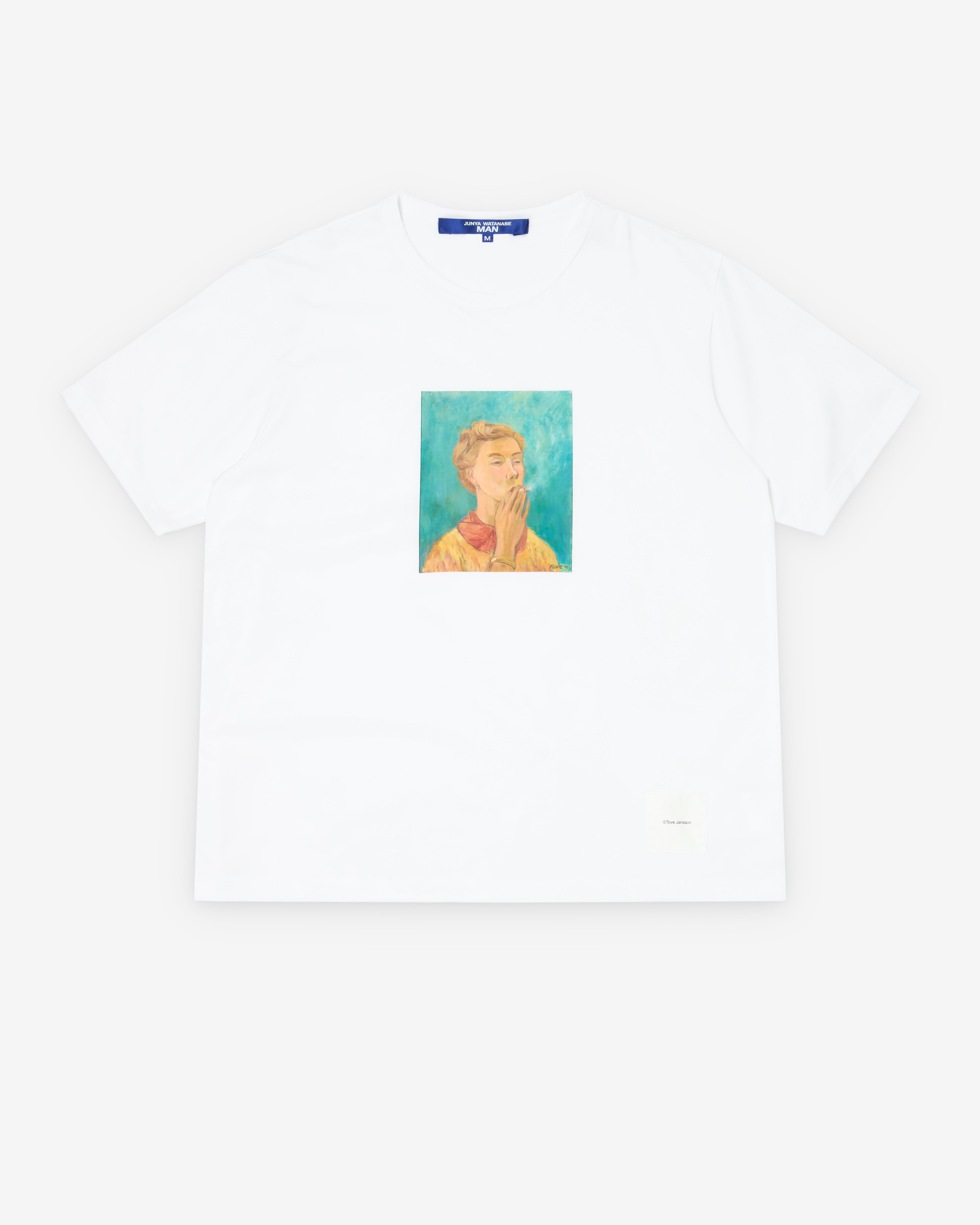 Junya Watanabe Man: Men's Tove Jansson T-Shirt (White) | Dover