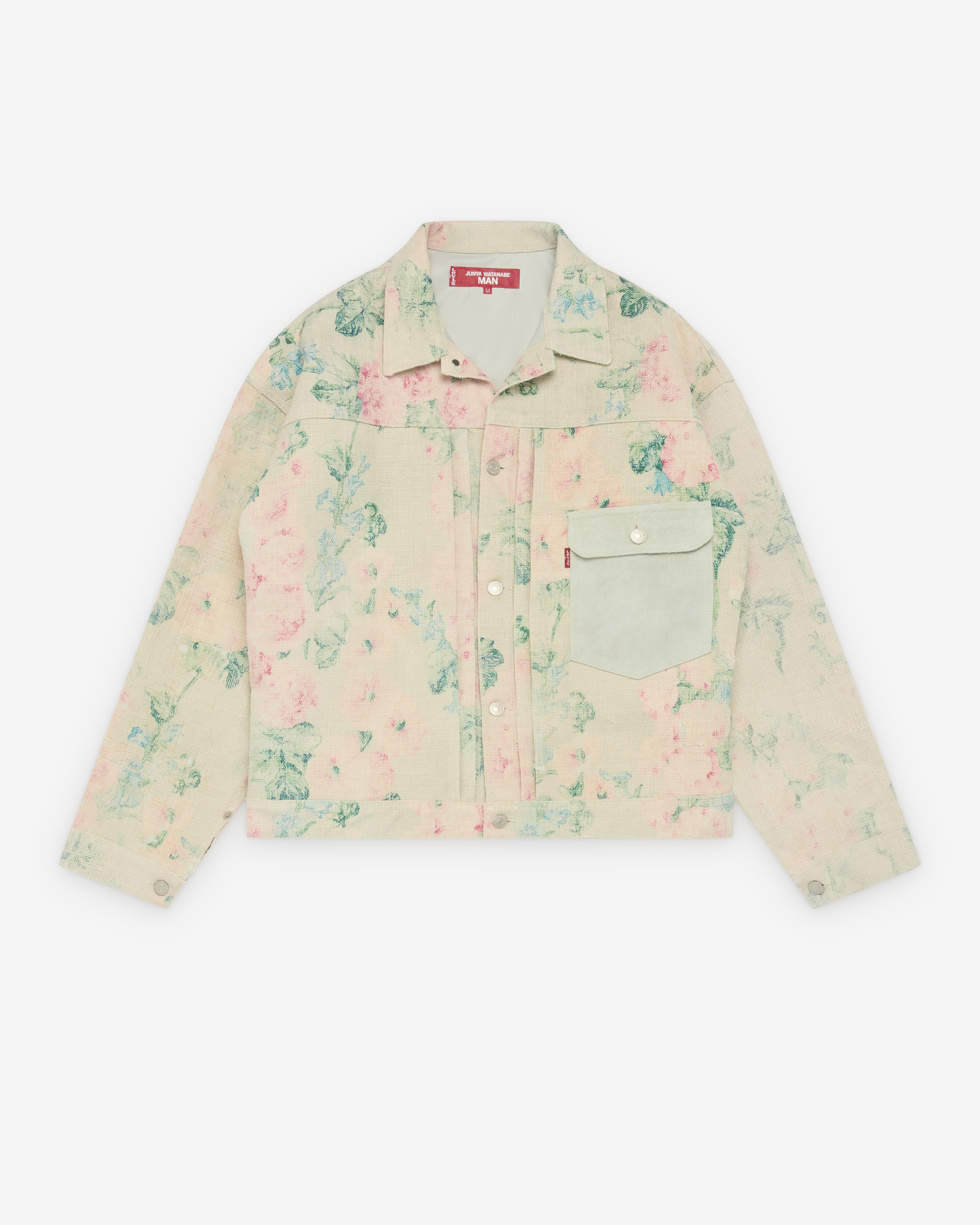 Junya Watanabe Man: Men's Levi's Roses Type 1 Jacket (Off White
