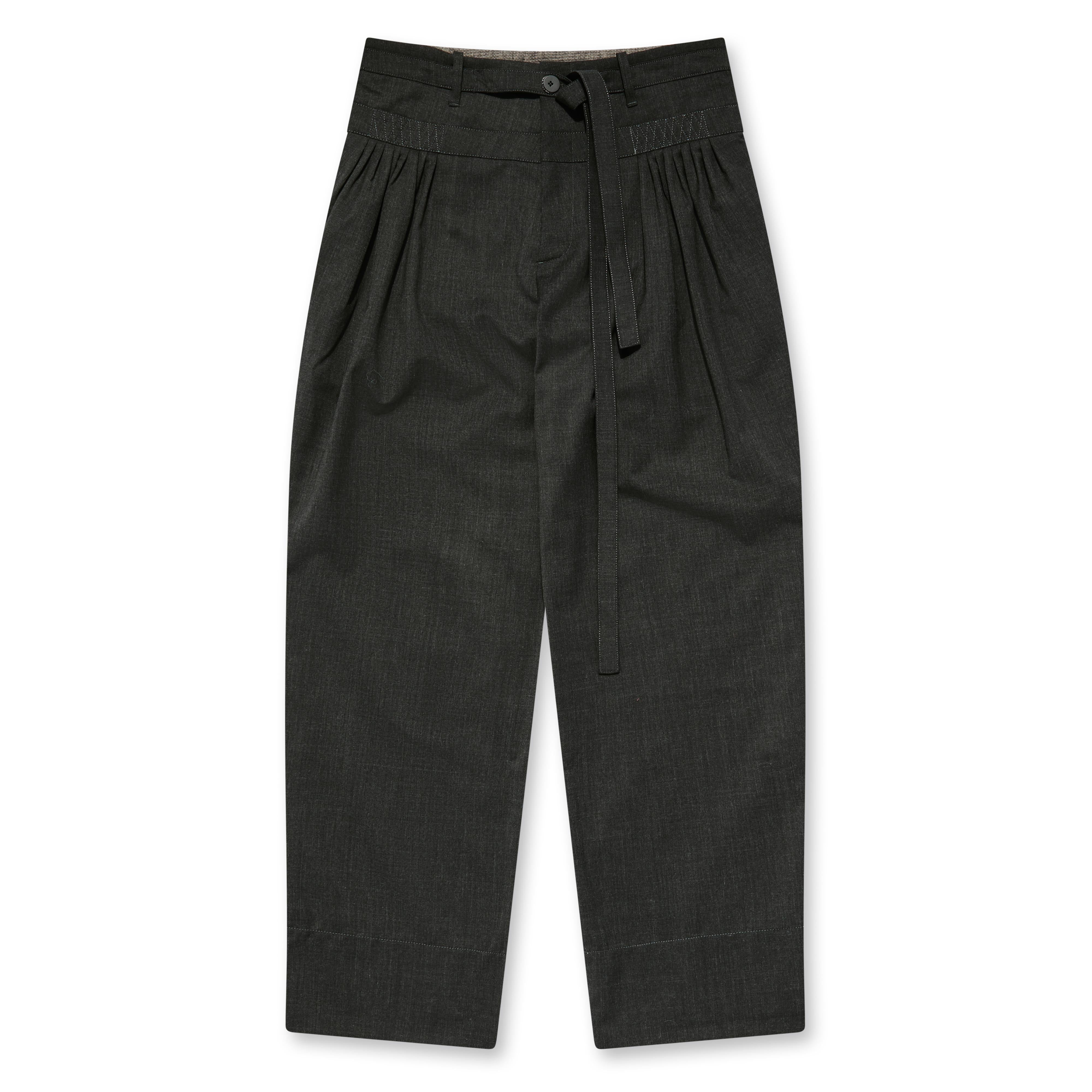 Kiko Kostadinov - Men's Solon Trouser - (Charcoal/Grey) | Dover