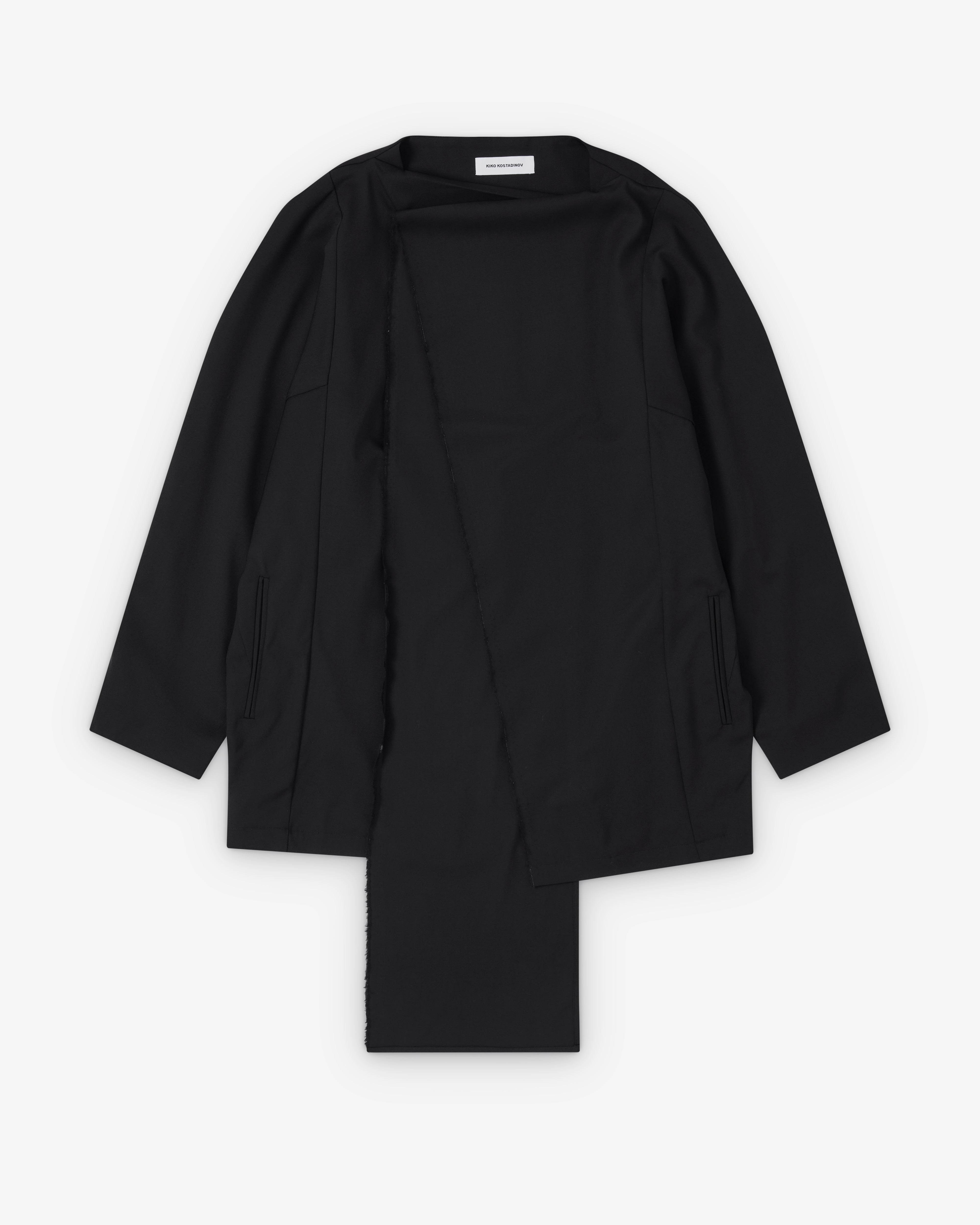 Kiko Kostadinov : Men's Cursus Blazer (Crow Black) | Dover Street