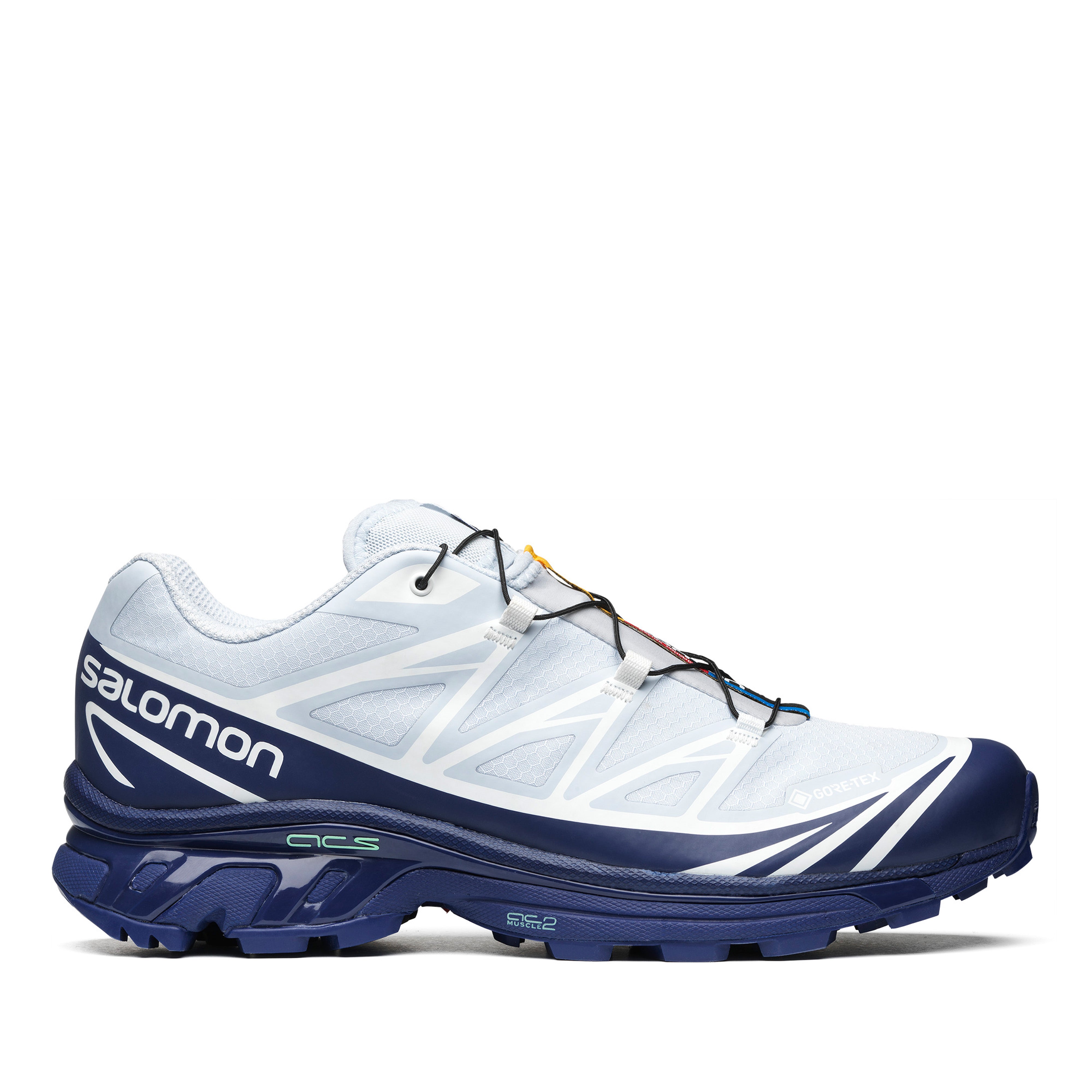 Salomon - Men's XT-6 GORETEX - (Blue Print/Heather/White) | Dover