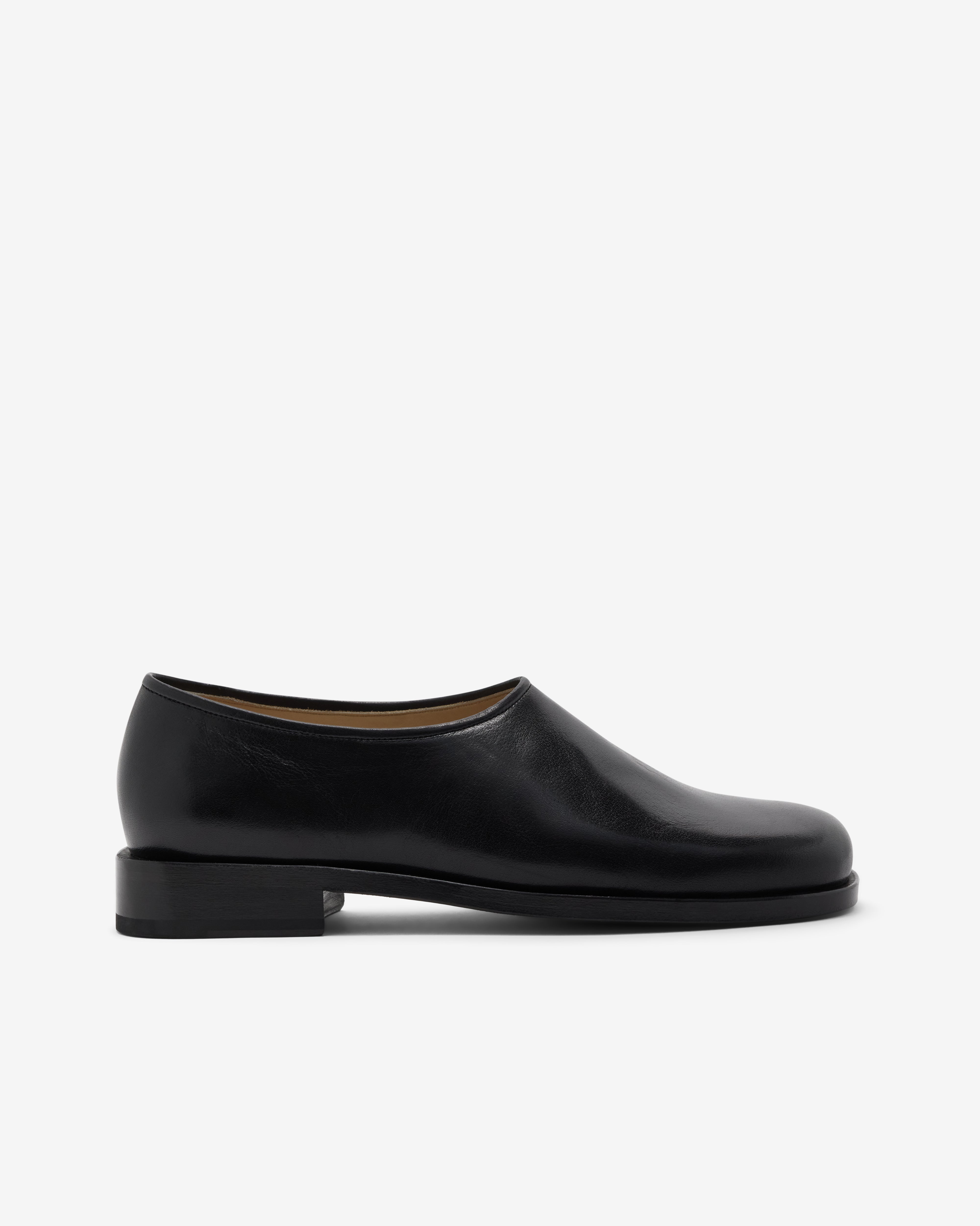 Lemaire: Men's Anatomic Slip On (Black) | Dover Street Market London