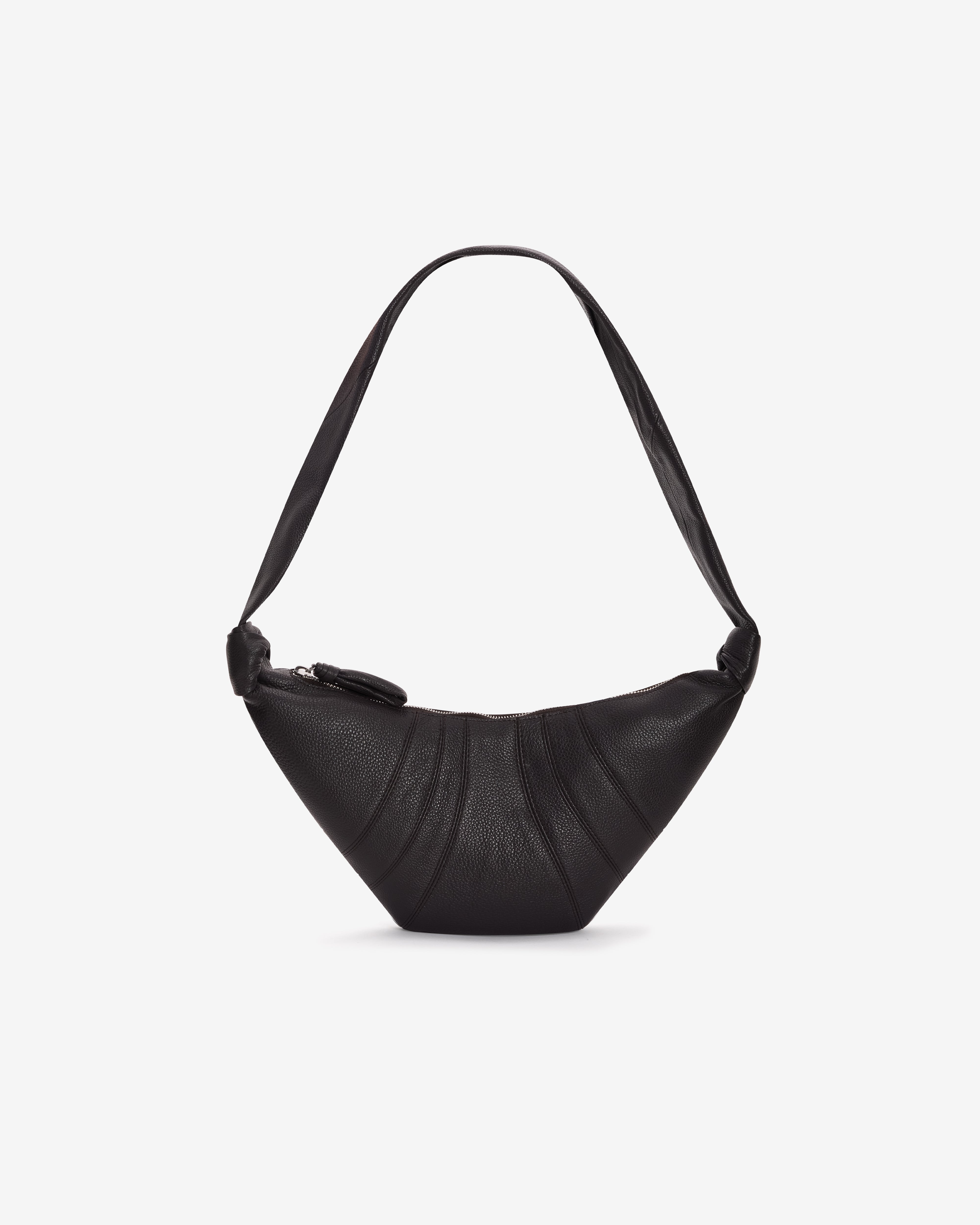 Lemaire : Small Croissant Bag (Dark Chocolate) | Dover Street