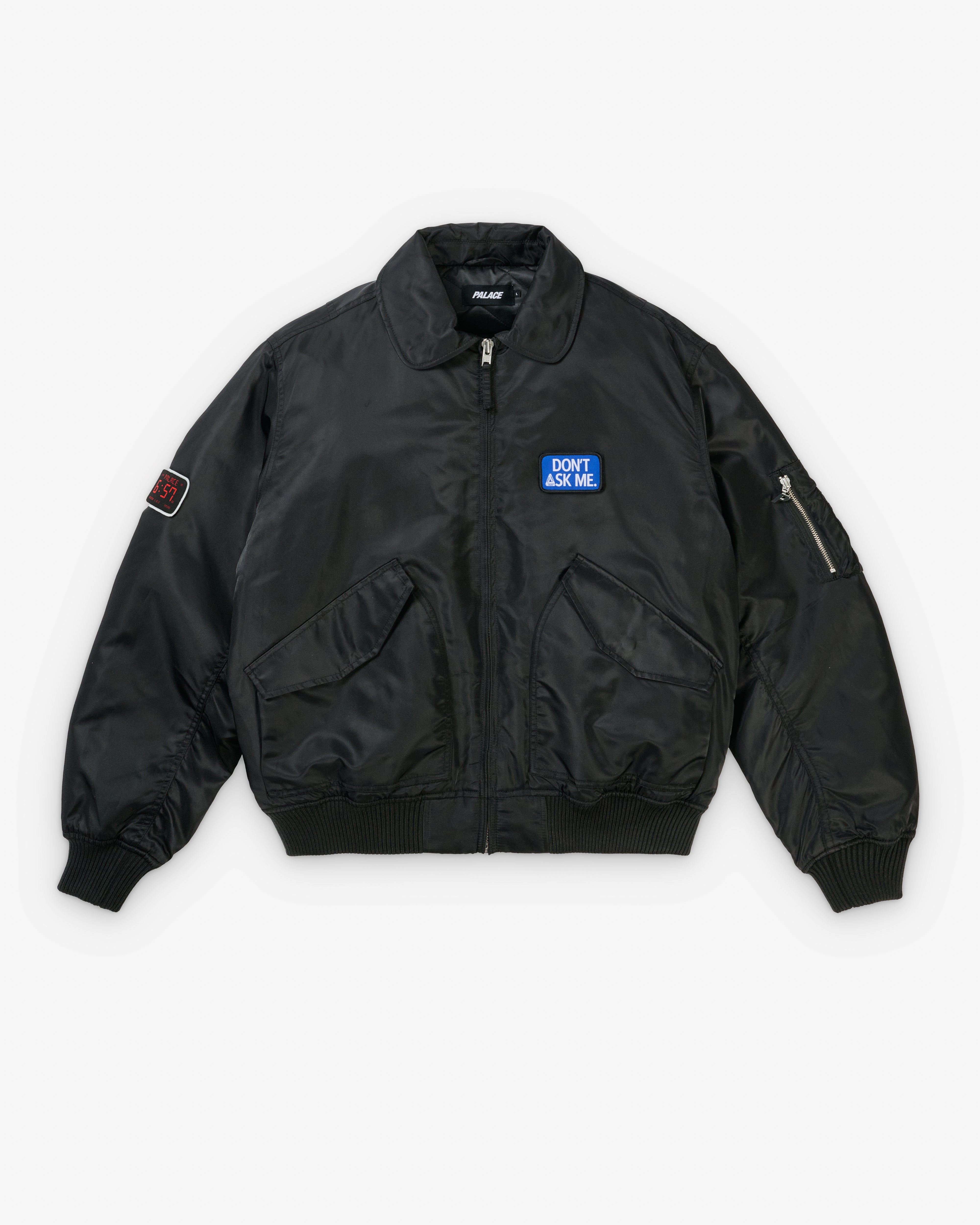 Palace: Men's Ma-2 Banging Jacket (Black) | Dover Street Market London