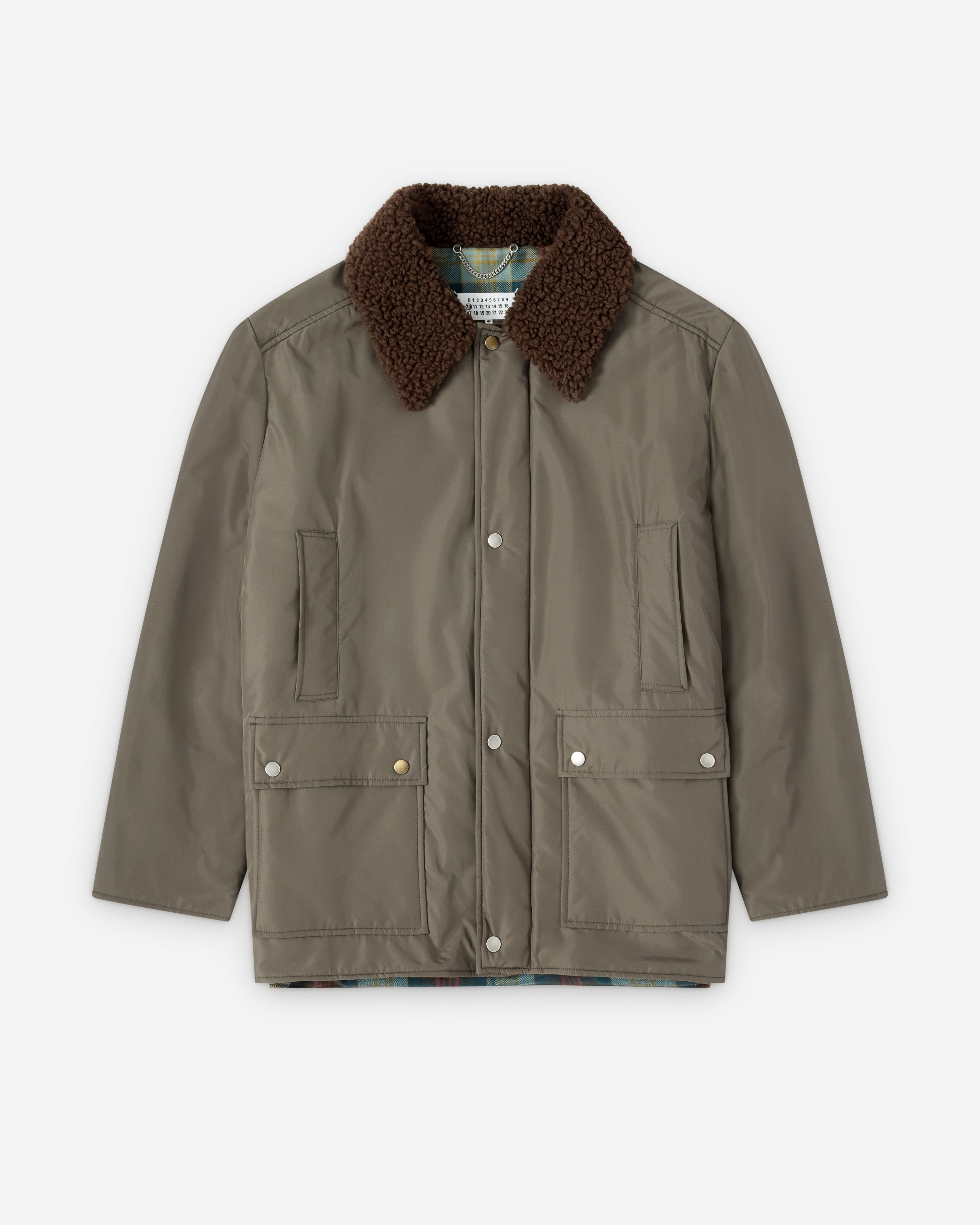 Maison Margiela: Men's Sports jacket (Dark Squirrel) | Dover