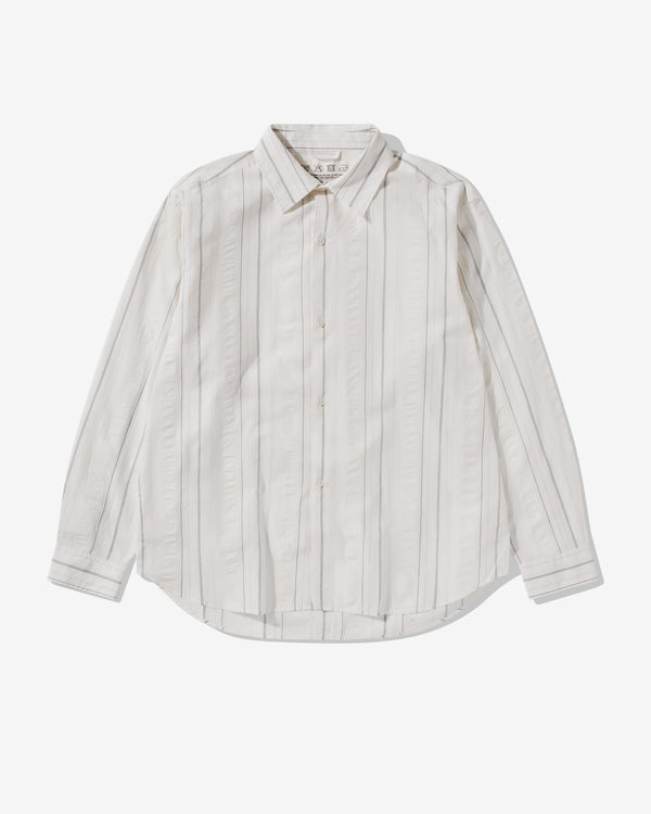 Mfpen - Men's Generous Shirt - (White Stripe)