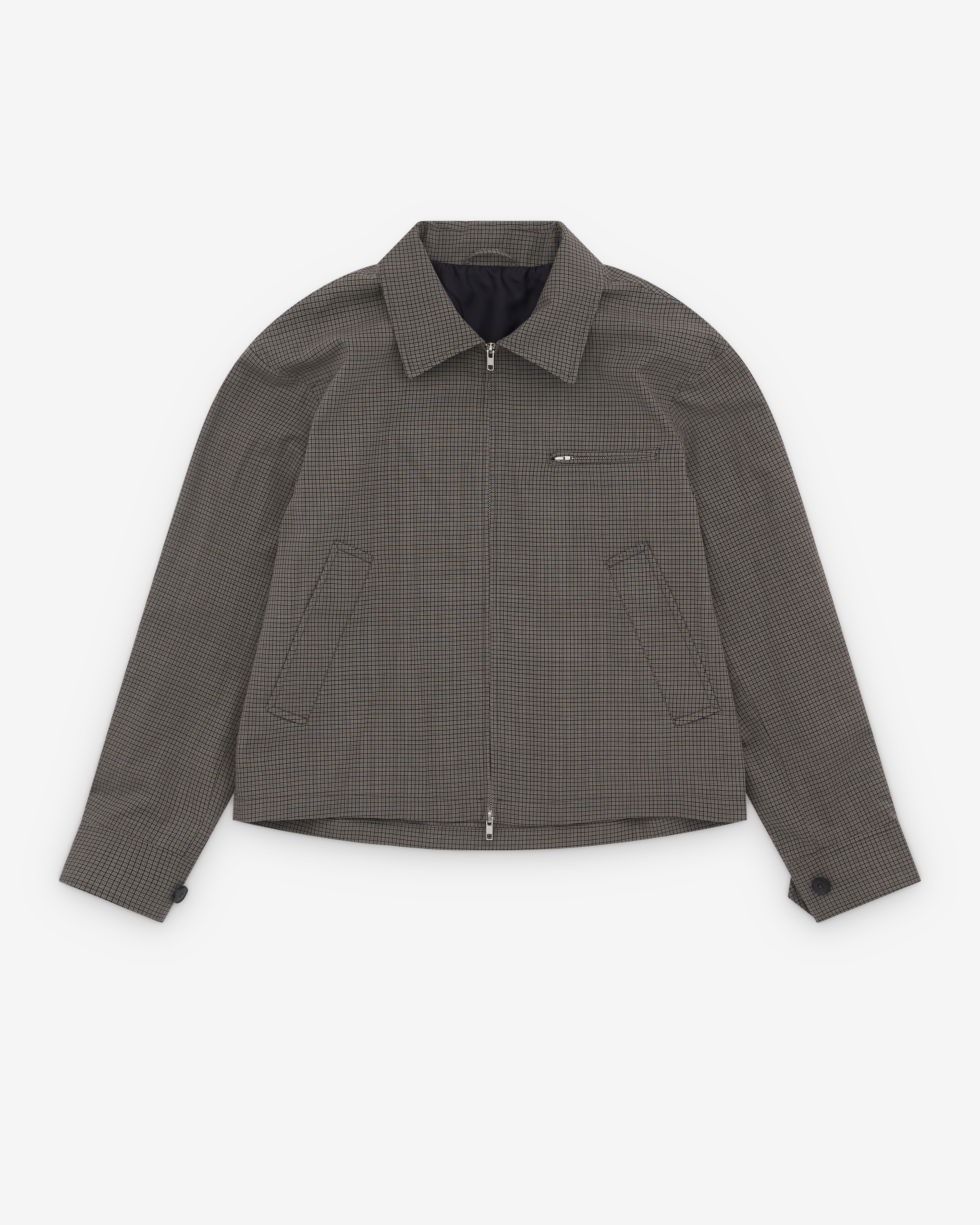 Mfpen: Men's Postal Jacket (Club Check Wool) | DSML E-SHOP