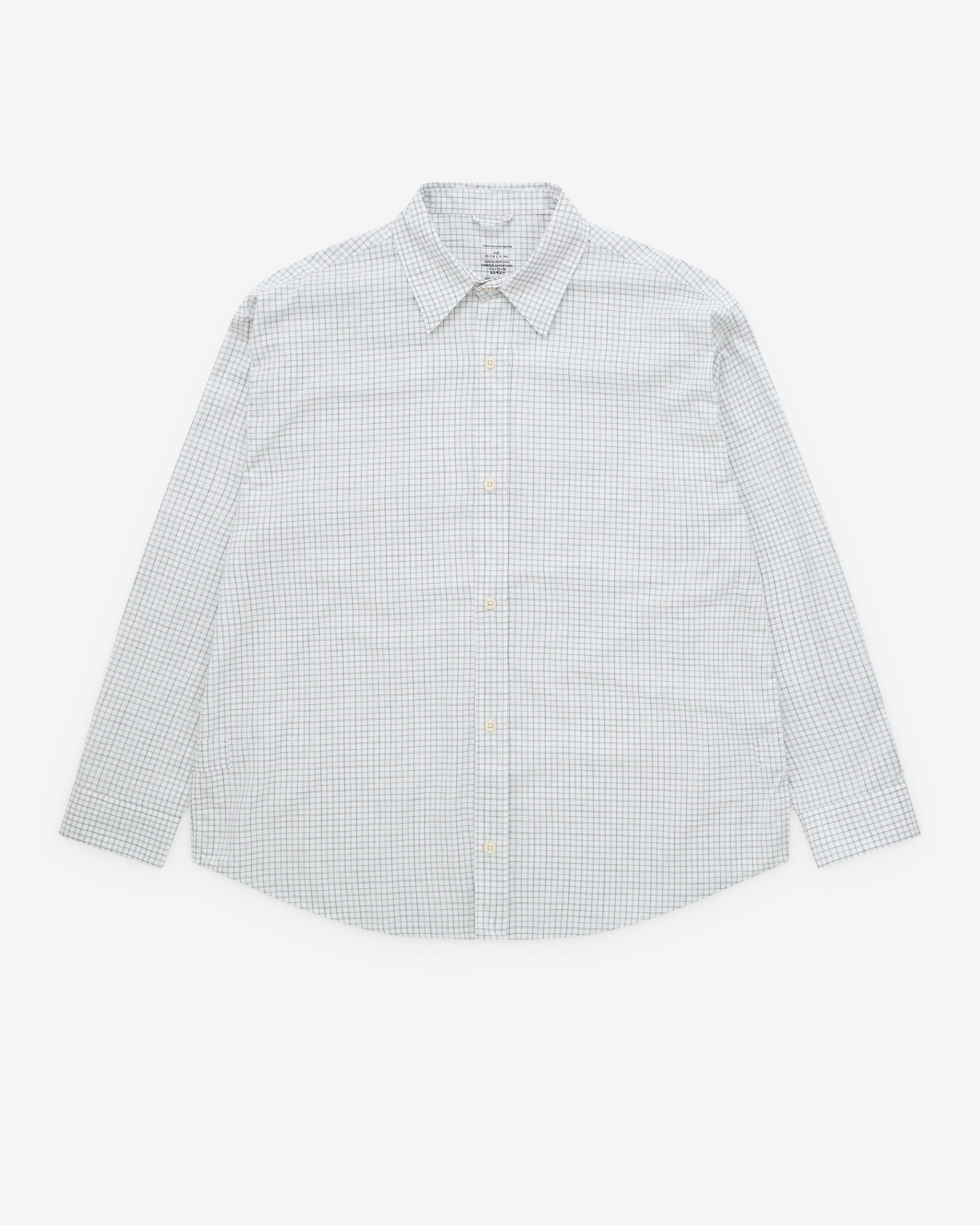 mfpen Network Shirt in Graphite Micro Structure main image 1