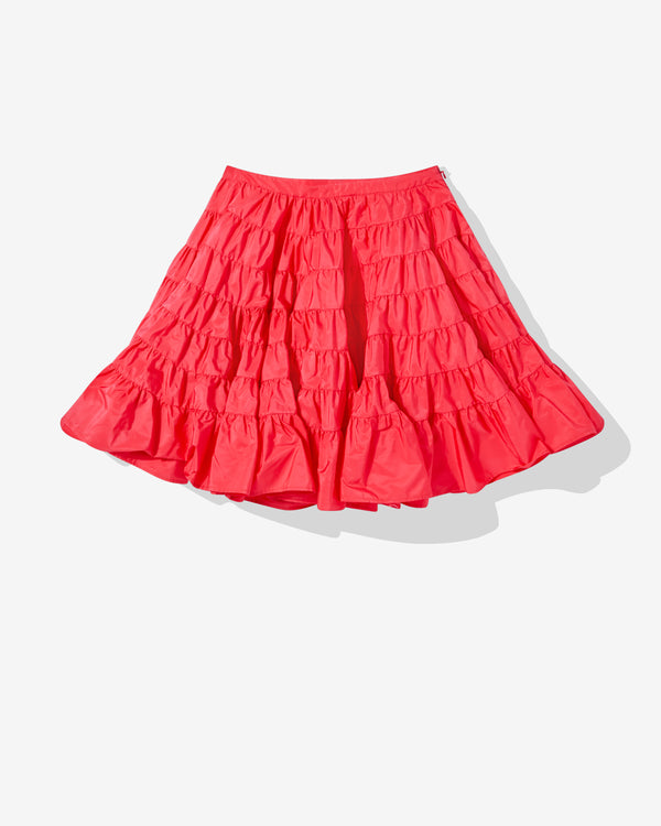 Molly Goddard - Women's Mattia Tiered Mini Skirt - (Pink)