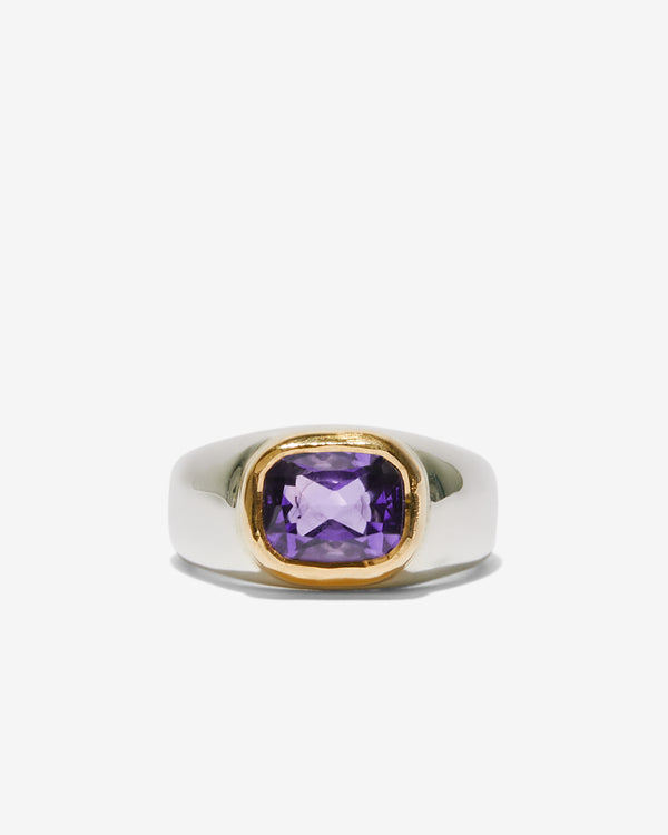 Frederick Grove -  Amethyst Ring - (Silver/Gold)
