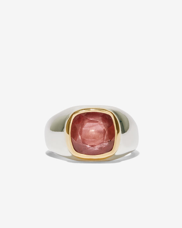 Frederick Grove -  Pink Tourmaline Ring - (Silver/Gold)