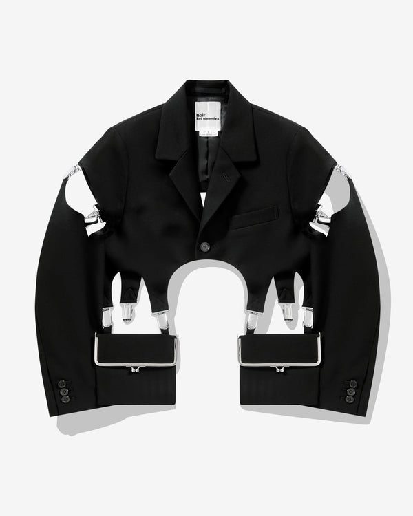 Noir Kei Ninomiya - Women's Purse Frame Jacket - (Black)