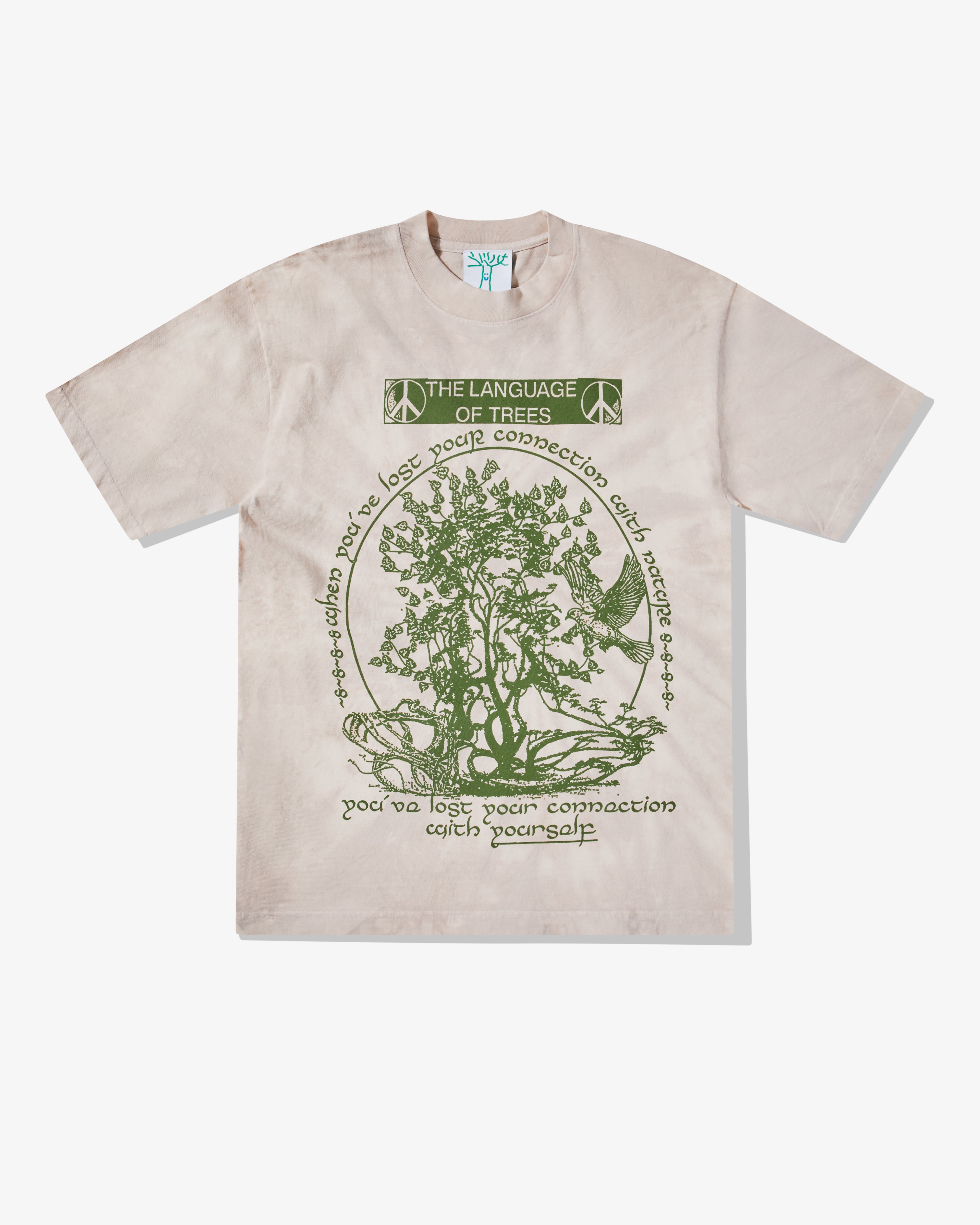 Online Ceramics - Men's Looking At A Tree T-Shirt - (Hand Dye)