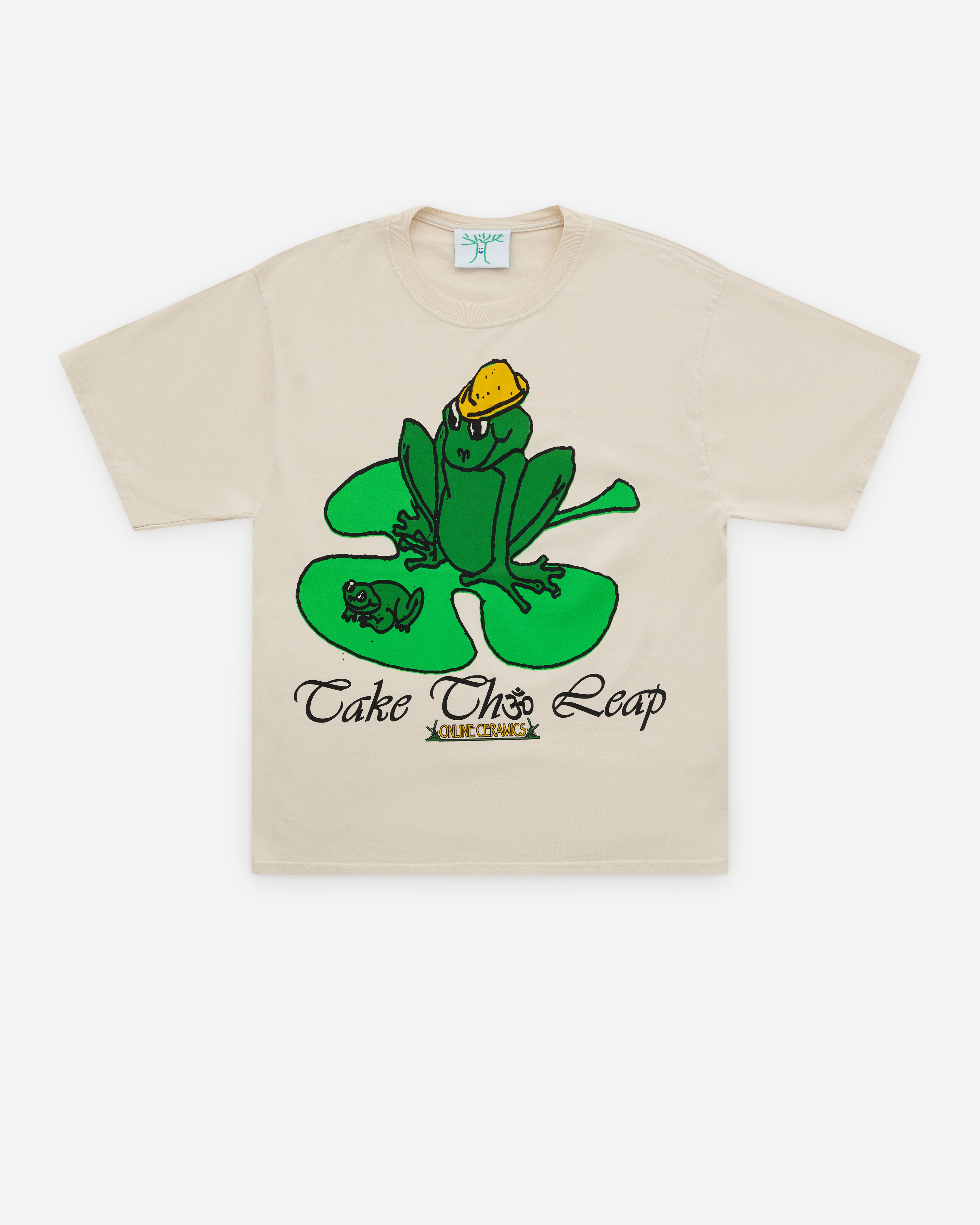 Online Ceramics: Men's Success Of A Frog T-Shirt (Cream) | DSML E-SHOP