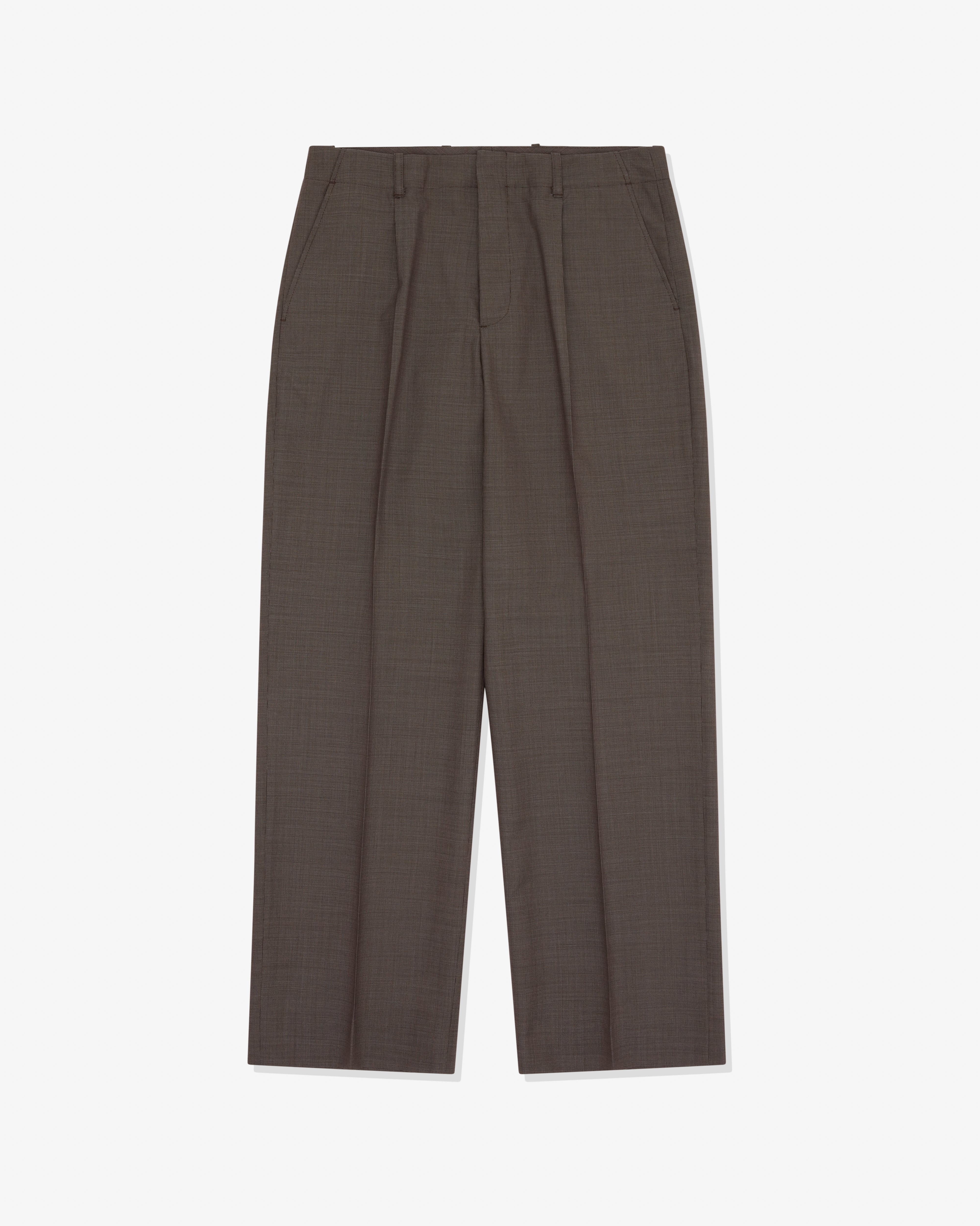 Our Legacy: Men's Borrowed Chino (Grey Atom Check Wool) | DSML E-SHOP