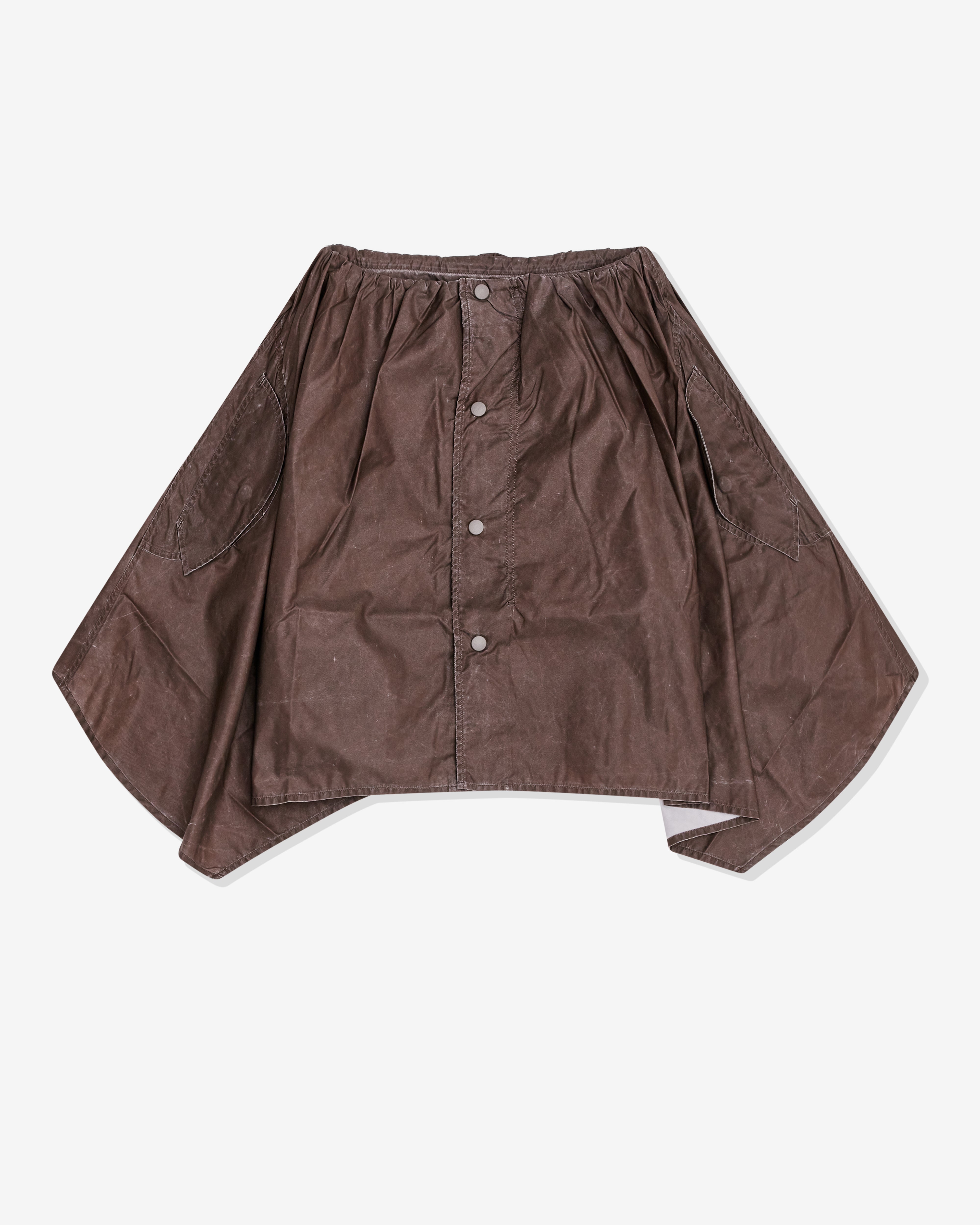 Our Legacy: Women's Mainsail Skirt (Brown Wash Out Nylon Our Legacy: Women's Mainsail Skirt (Brown Wash Out Nylon