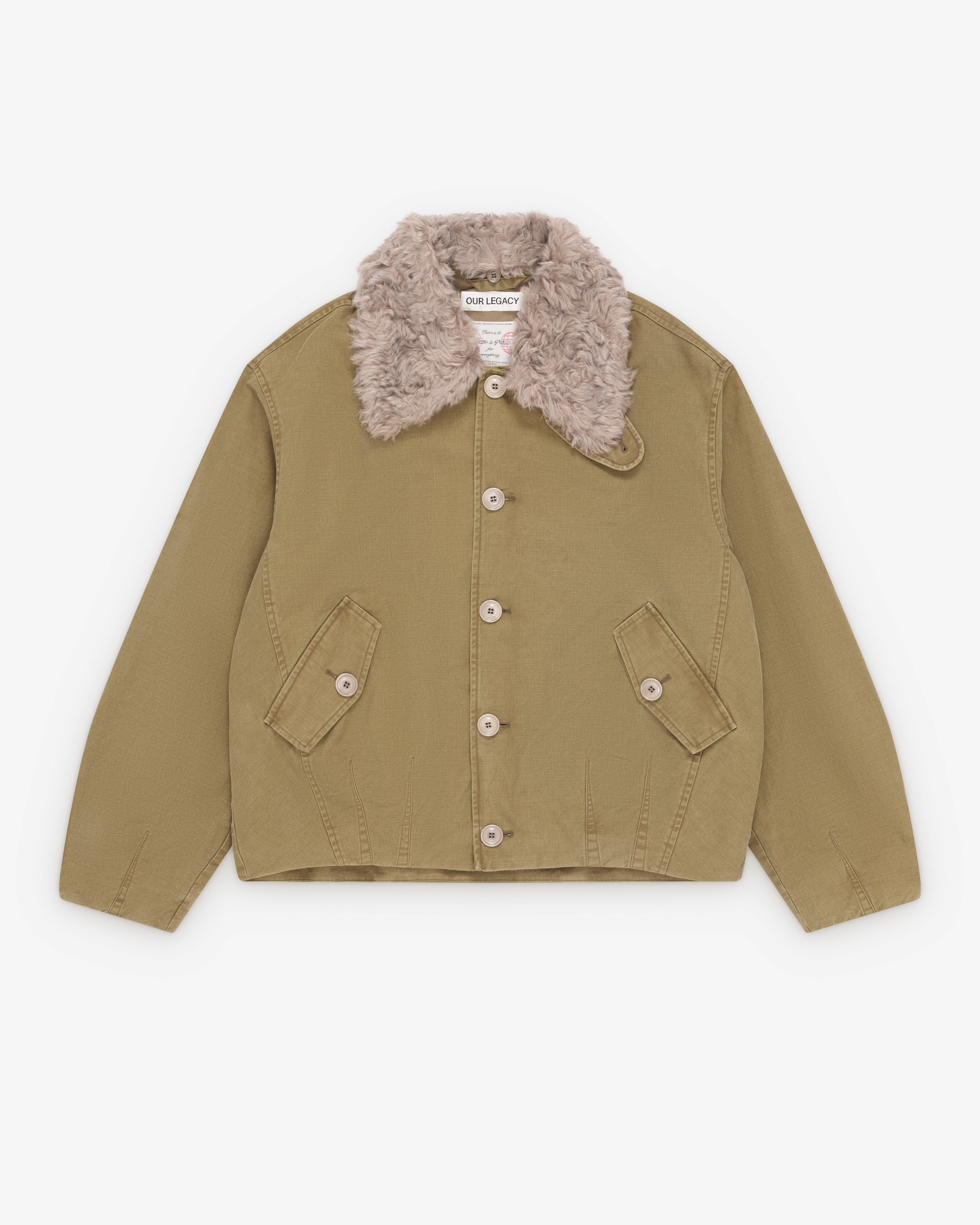 Our Legacy: Men's Aerial Jacket (Pigment Khaki Knife Edge Twill