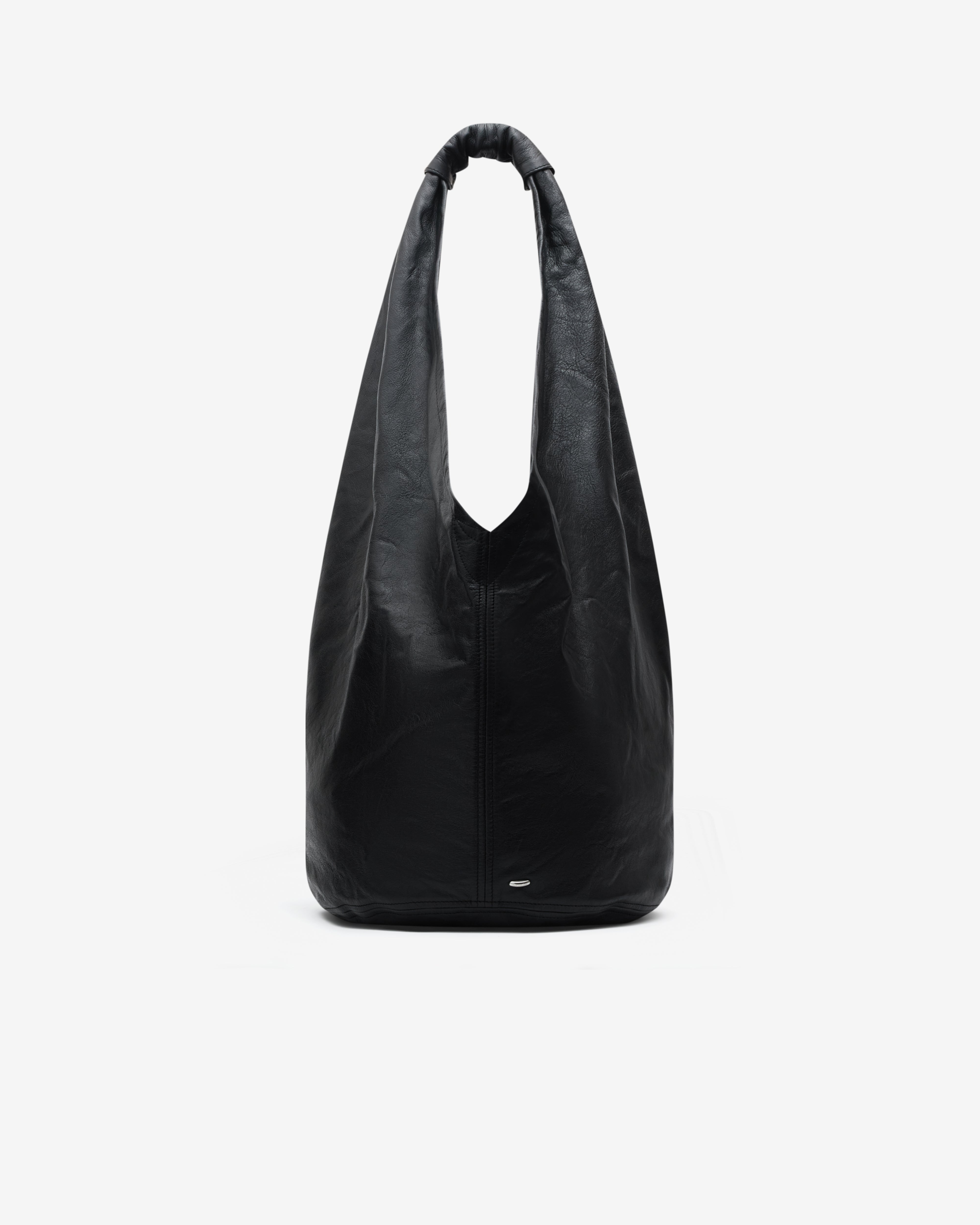 Our Legacy: Men's Drip Bag (Malleable Black Bull Hide) | DSML E-SHOP