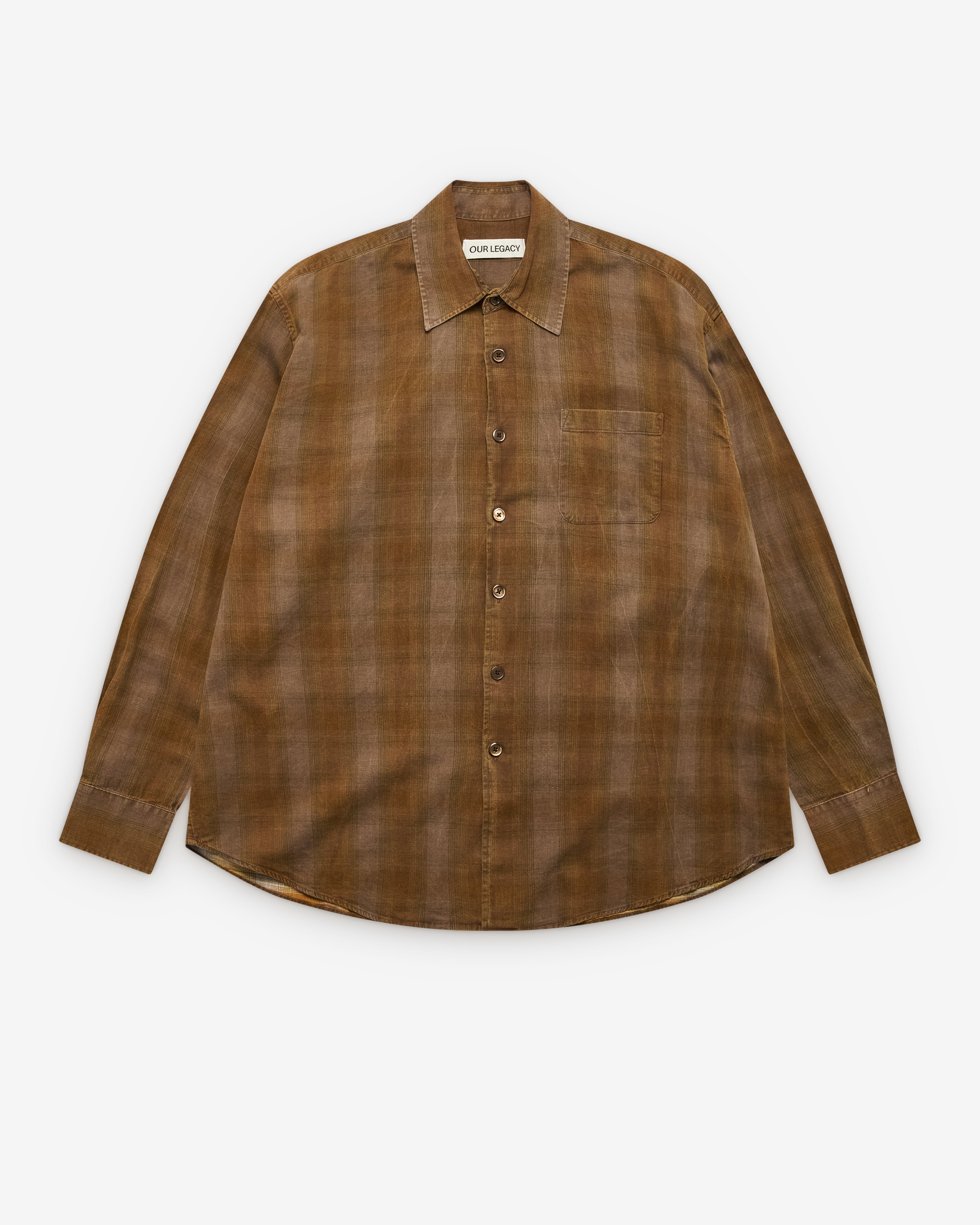 Our Legacy: Men's Borrowed Shirt (Dakota Flannel Check) | Dover
