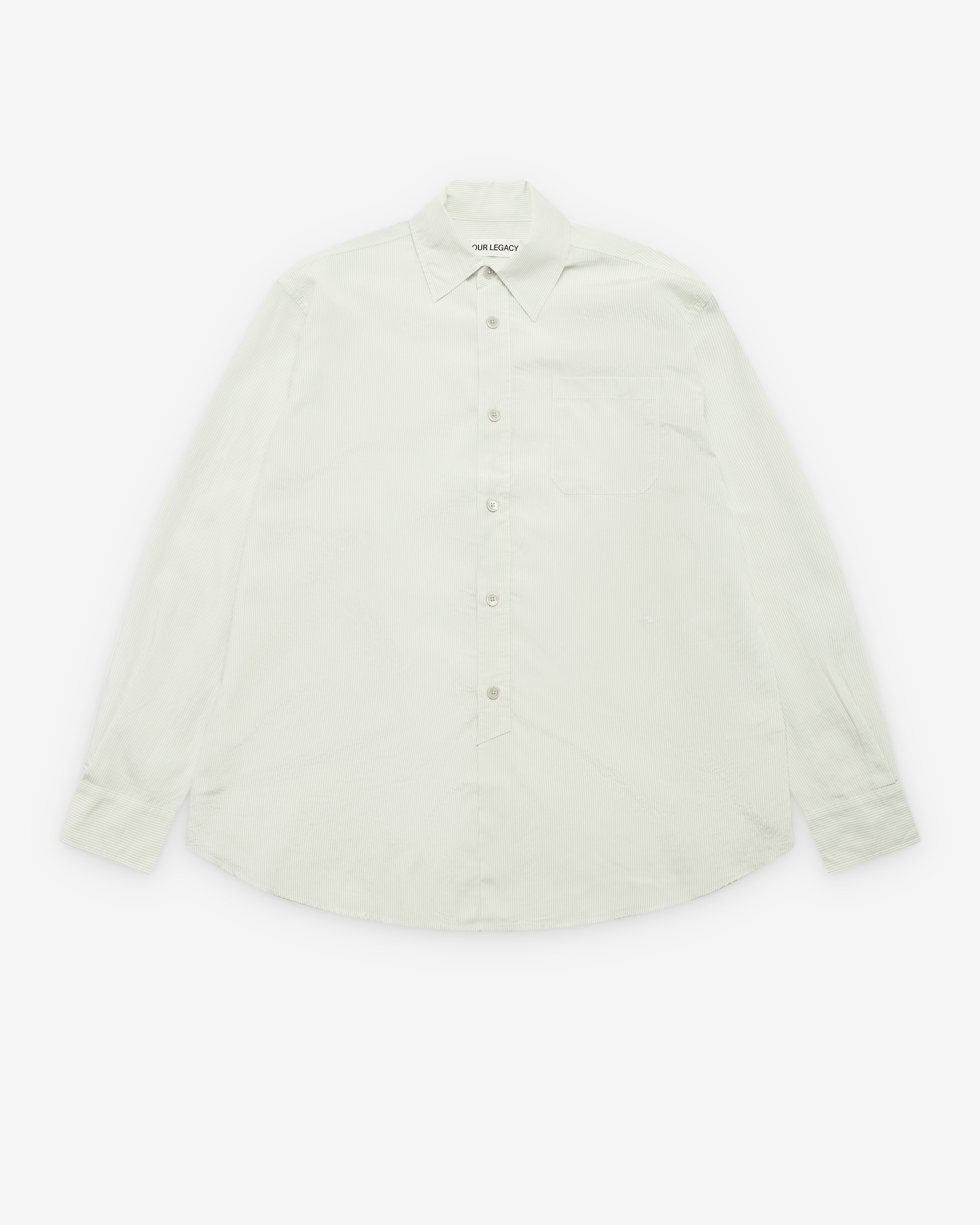 Our Legacy: Men's Vast Shirt (Midnight Line Stripe Modalux