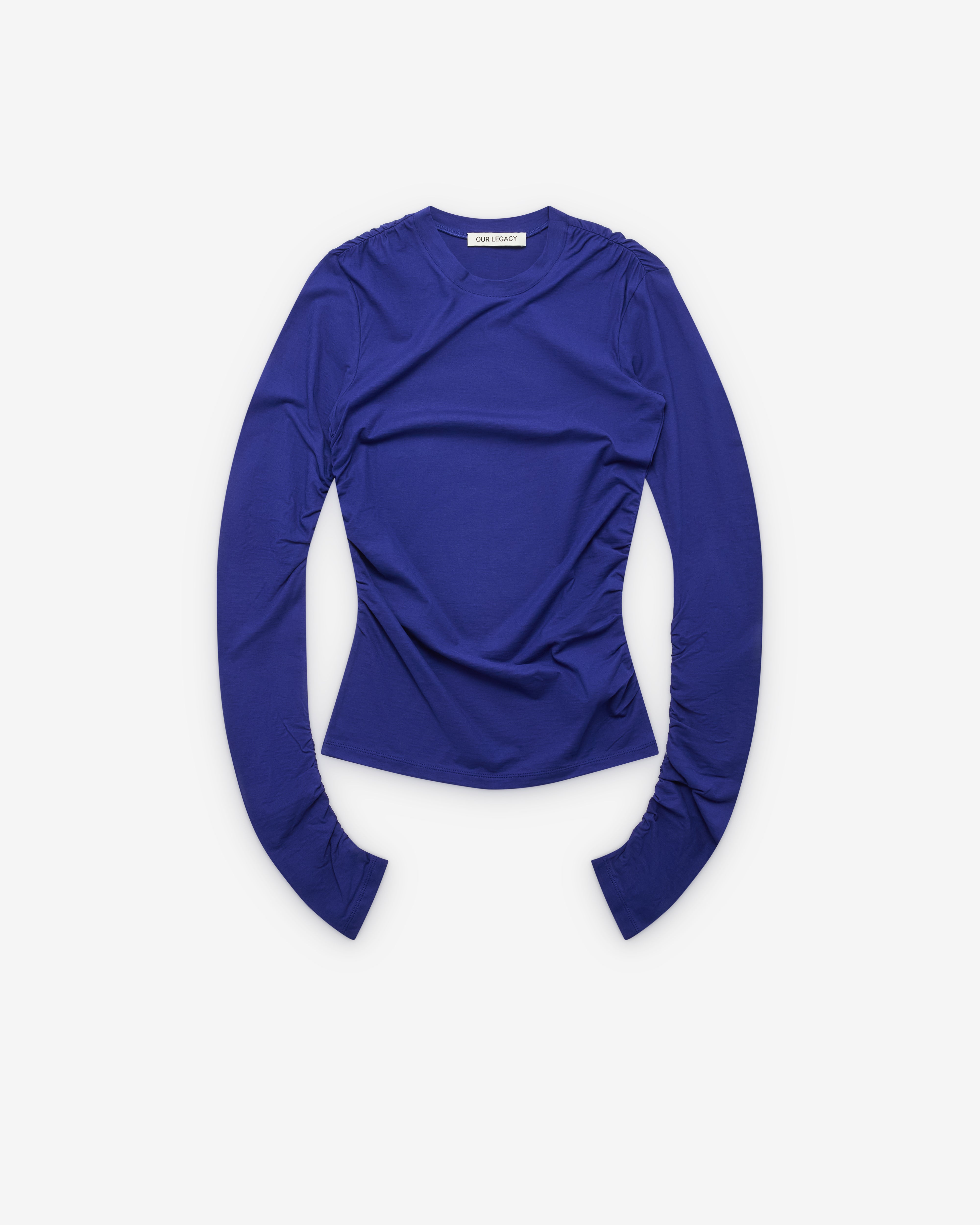 Our Legacy: Women's Strain Slim Longsleeve (Deep Blue High Twist