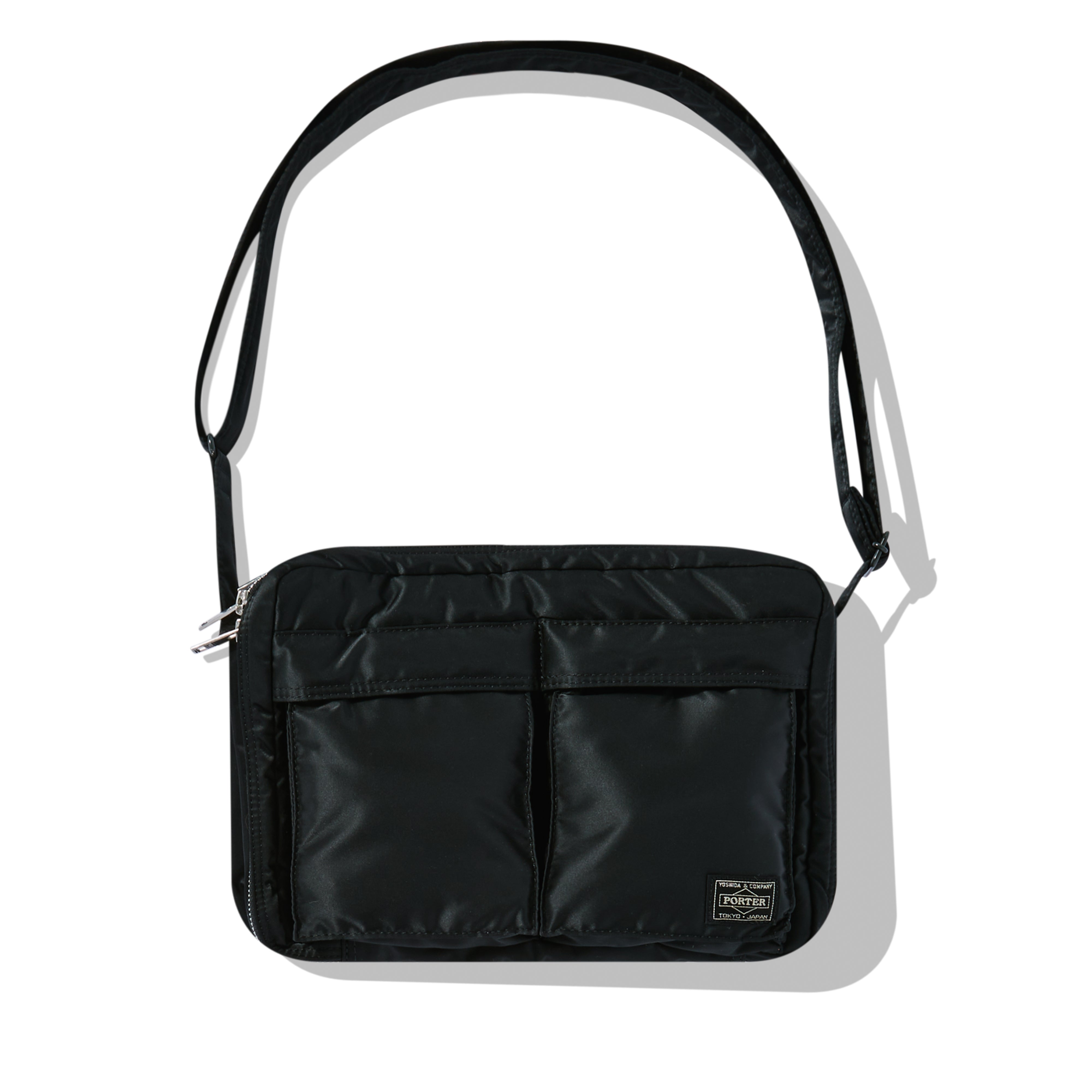 Porter - Tanker Shoulder Bag (L) - (Black) | Dover Street Market E 