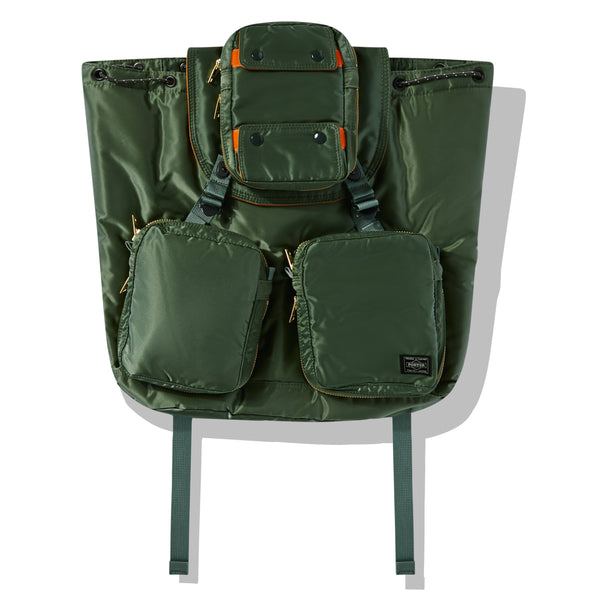 Porter-Yoshida & Co. - Tanker Backpack - (Sage Green)