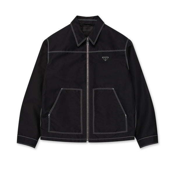 Prada - Men’s Contrast Stitch Jacket - (Black)