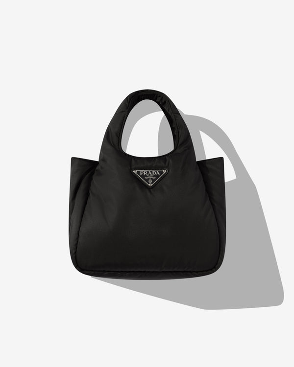 Prada - Women's Small Padded Re-Nylon Tote Bag - (Black)